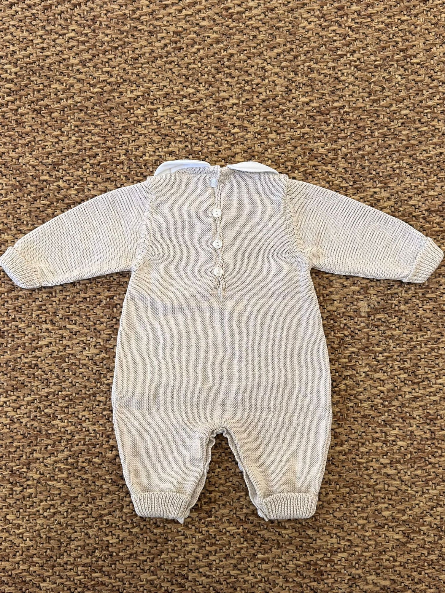 Tutina Neonato BIANCO T66L/3001 - NANU' BABY