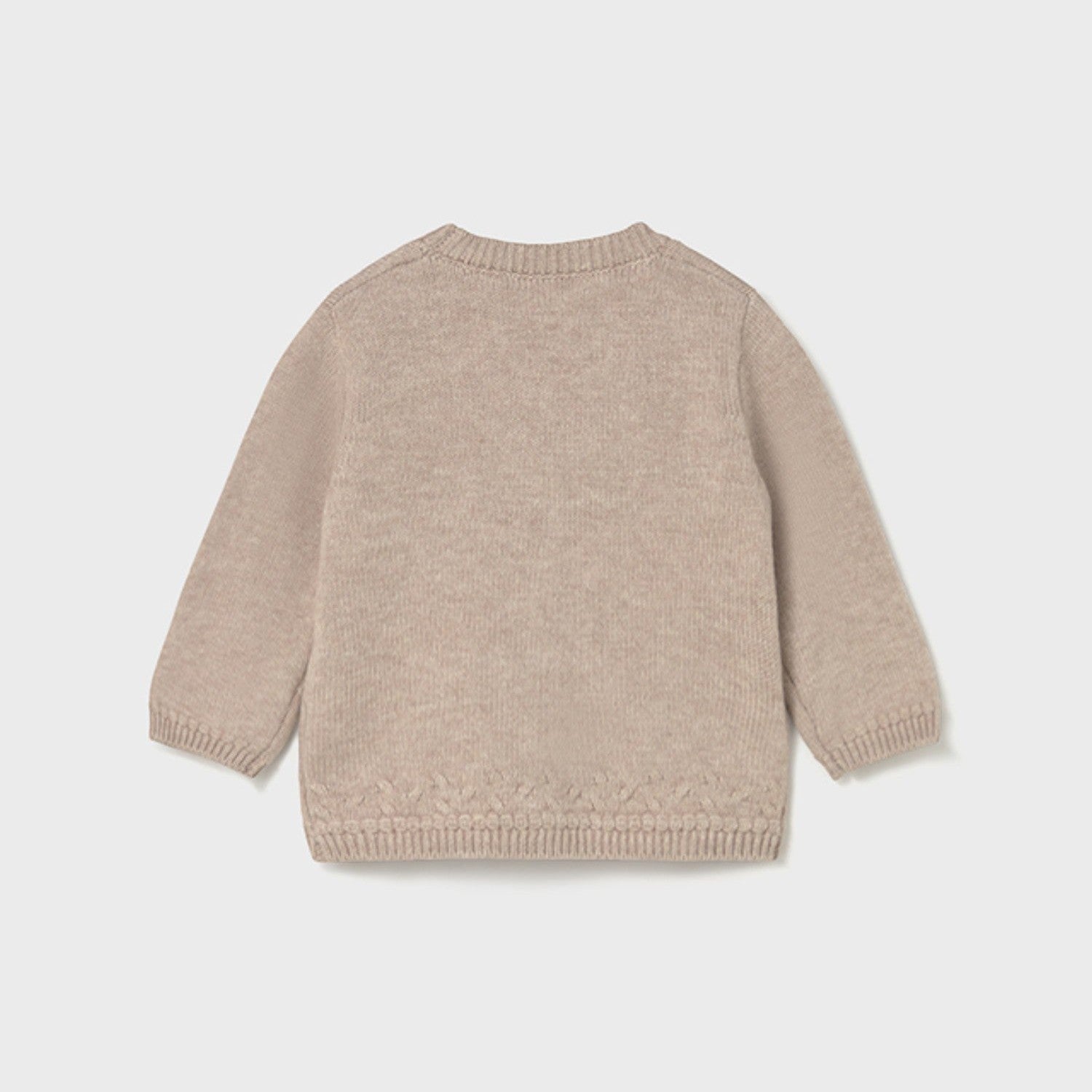 Cardigan Bimbo Beige Collo V Mayoral 2338/85 - NANÙ BABY - NANU' BABY