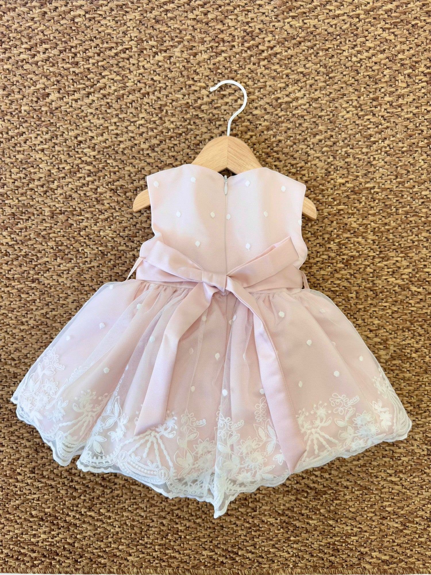 Abito Cerimonia Bimba ROSA B0436A - NANU' BABY