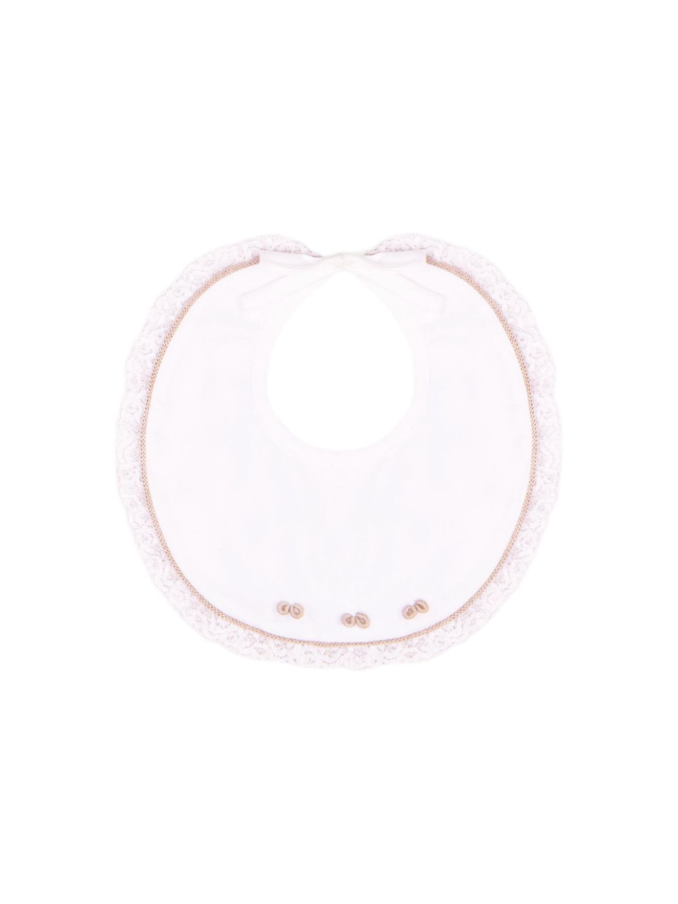 Bavetta Neonata BIANCO EP53BAV/R - NANU' BABY