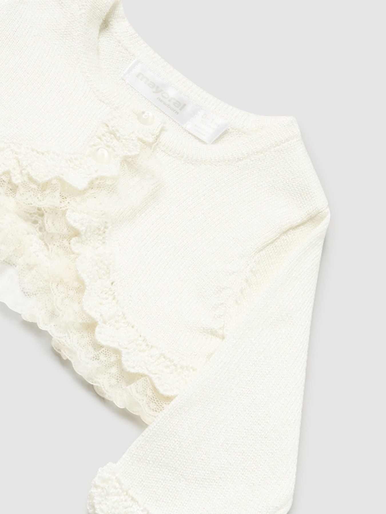 Cardigan cerimonia Bimba ECRU 1377 - NANU' BABY