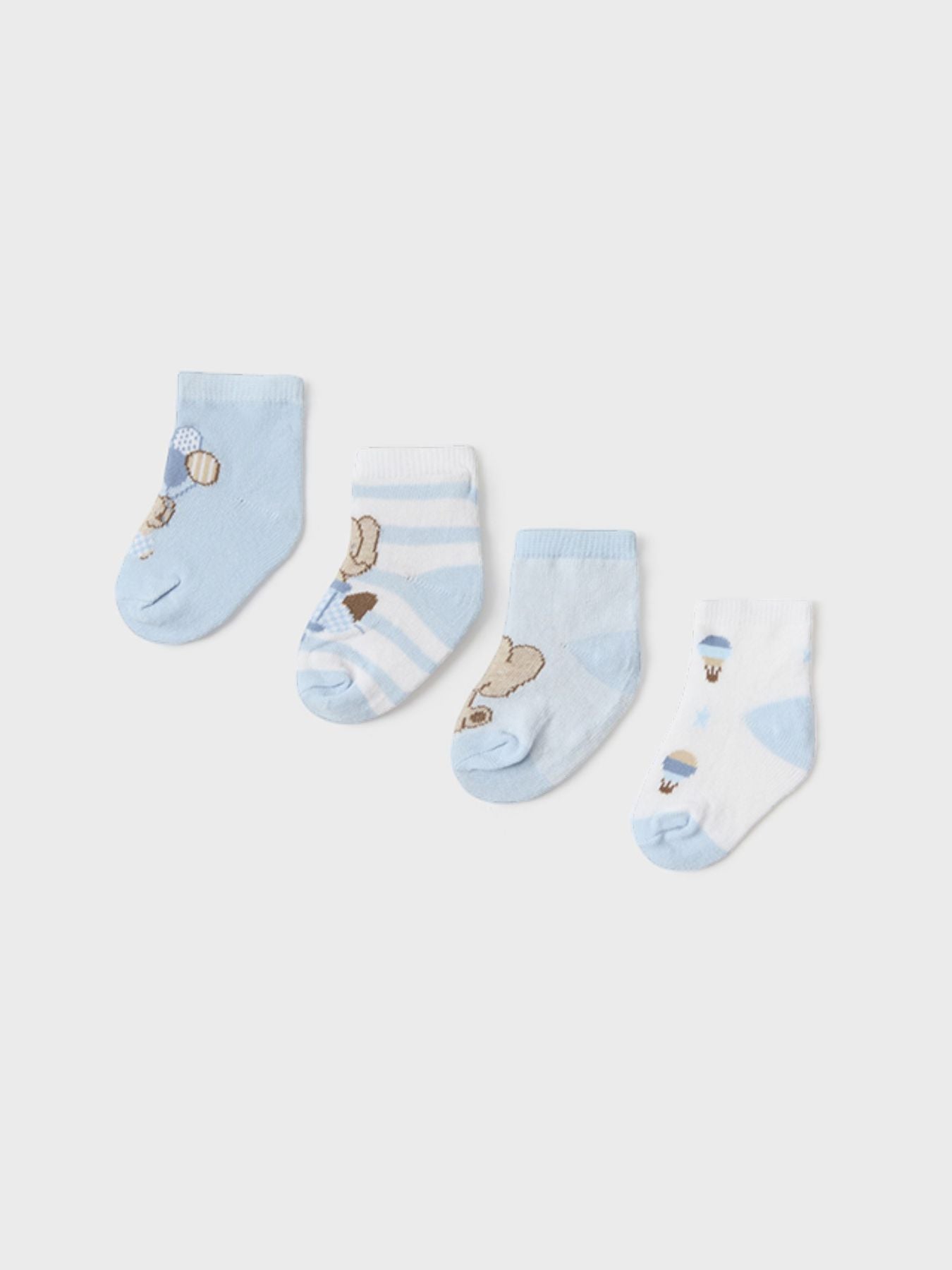 Set 4 calze CIELO 9706/C - NANU' BABY