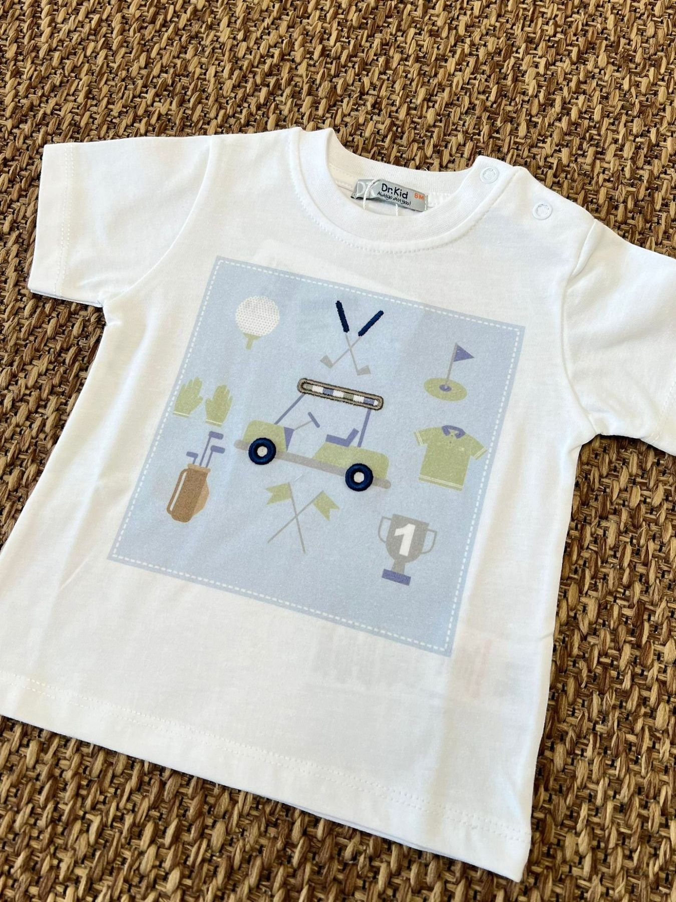 T-shirt Bimbo BIANCO DK526/PV24 - NANU' BABY