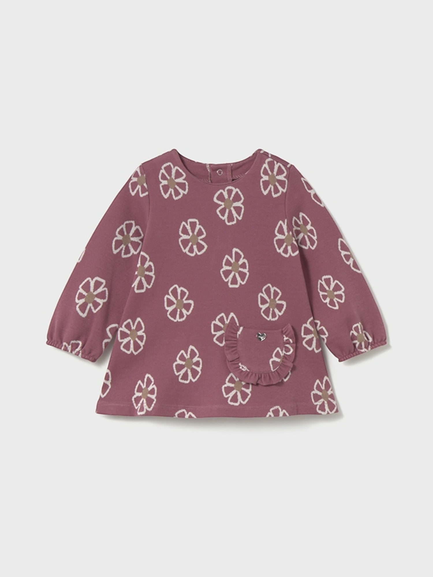 Abito punto jacquard Bimba Rosa 2918/49 - NANU' BABY