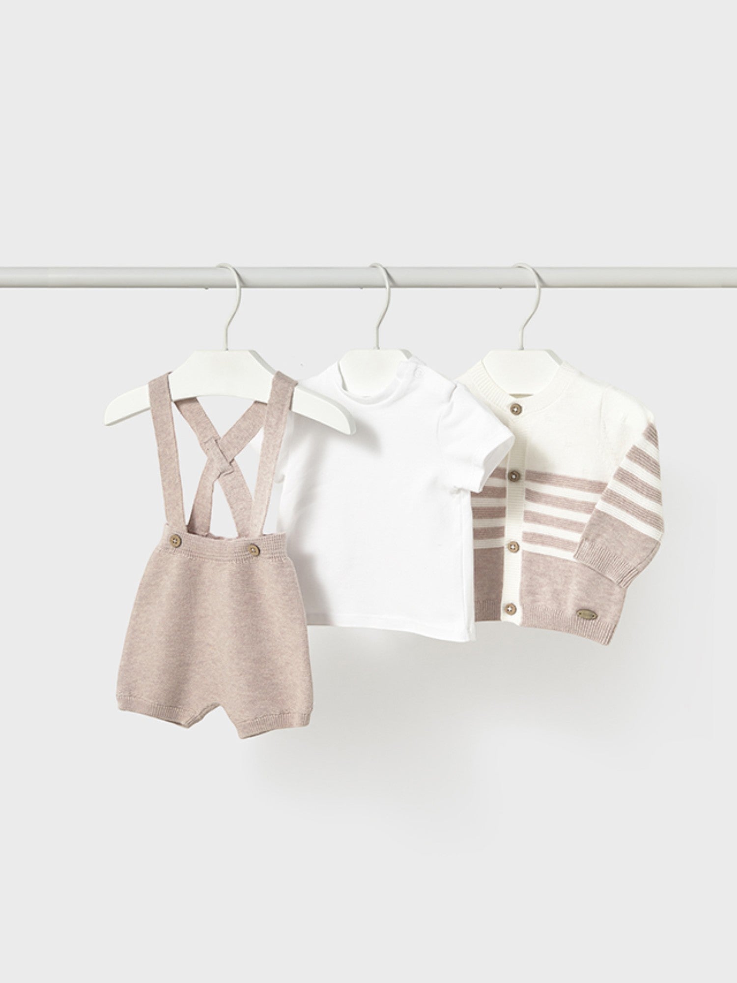 Completo pantalone corto Bimbo AVORIO 1203 /A - NANU' BABY