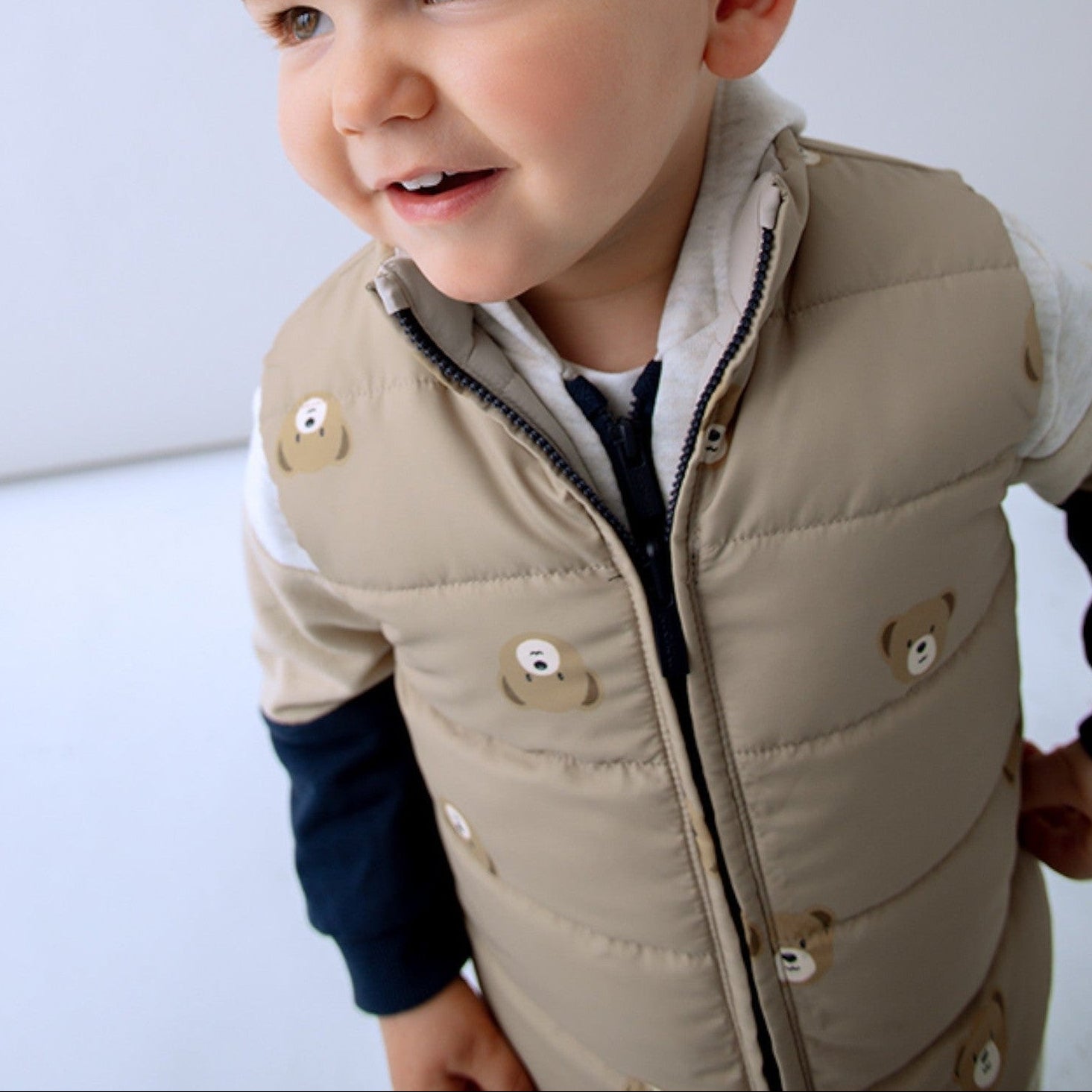 Gilet reversibile Bimbo Blu 2348/27 - NANU' BABY