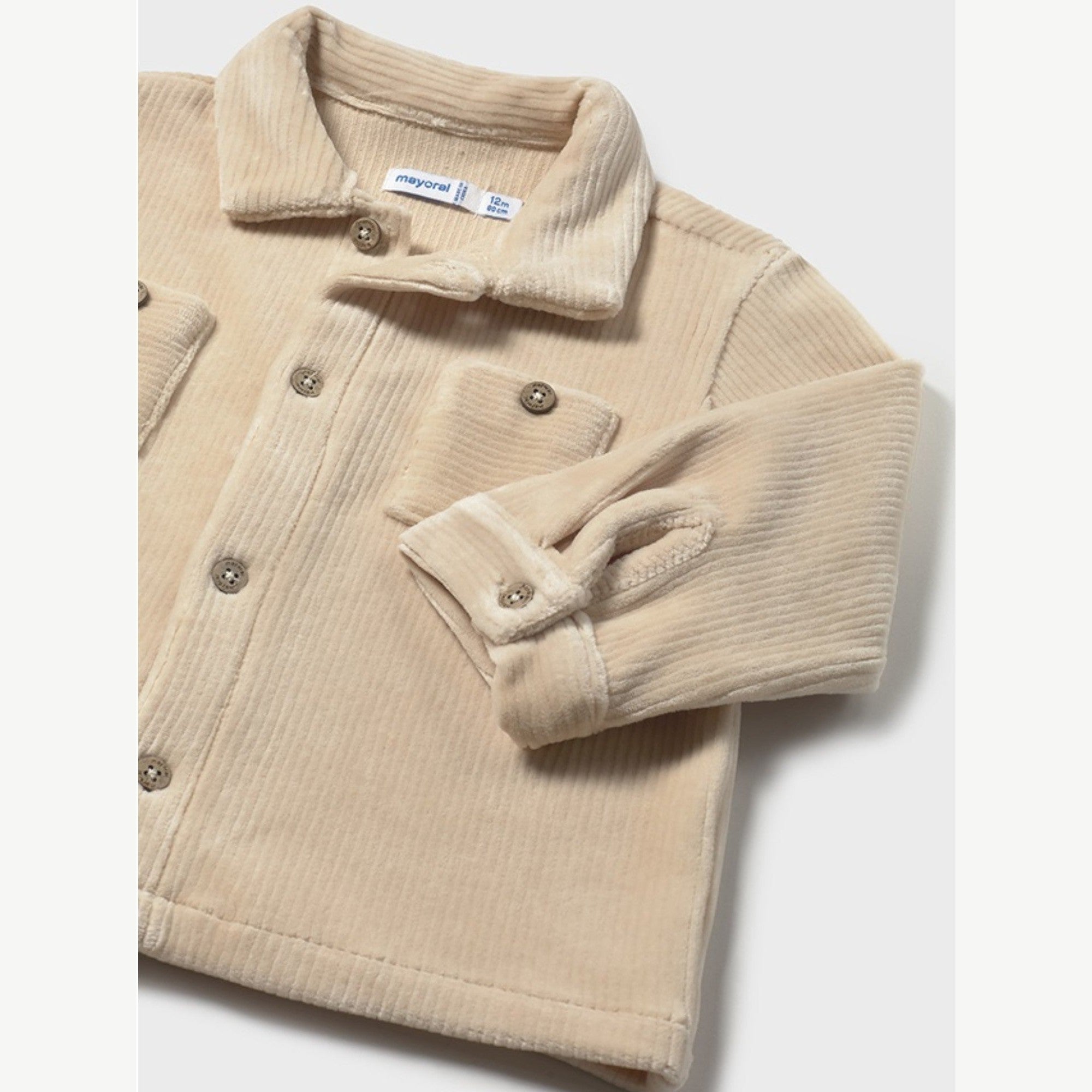 Camicia Bimbo Beige 2105/51 - NANU' BABY