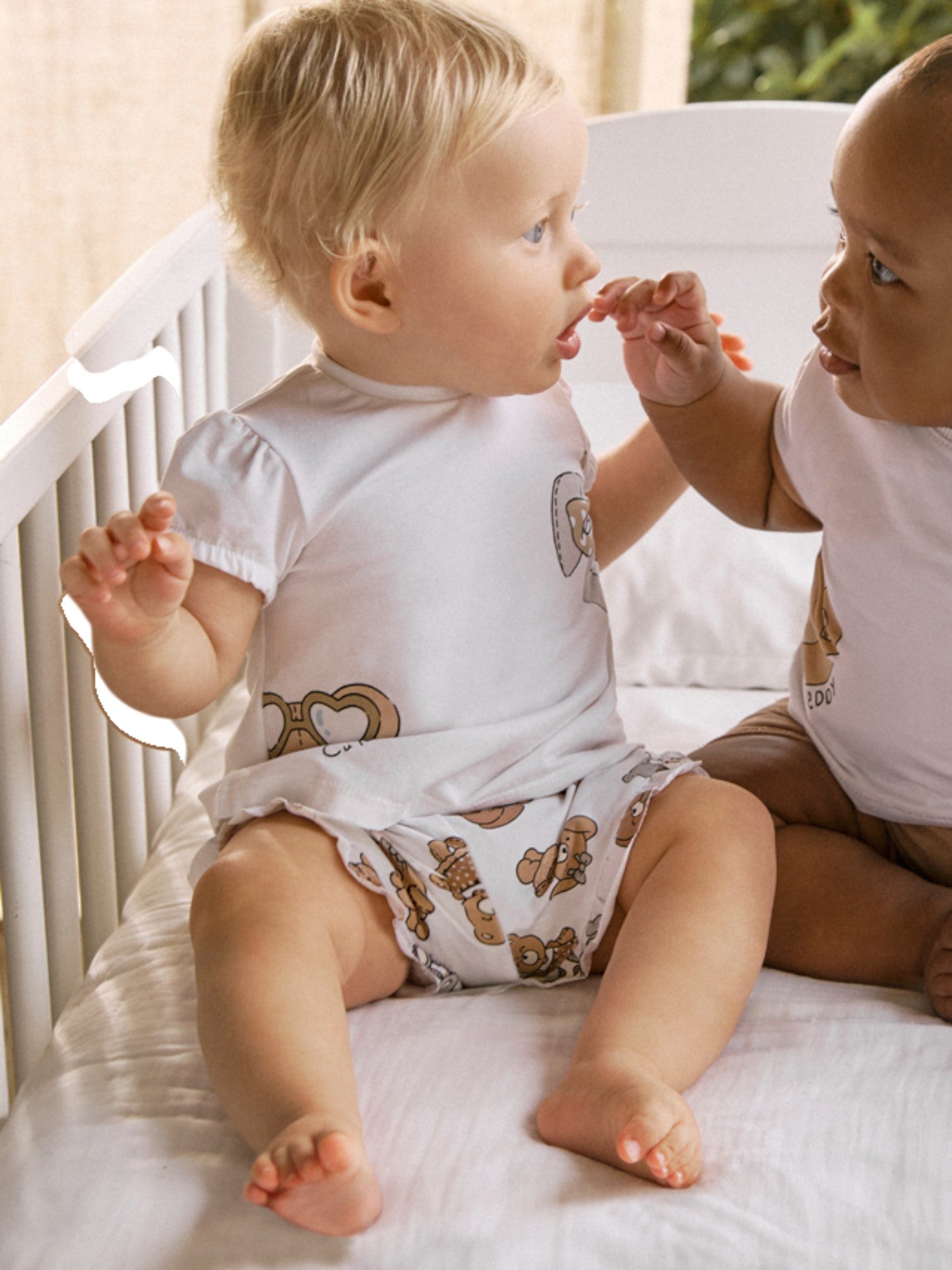 Completo short Bimba BEIGE 1256 /BE - NANU' BABY