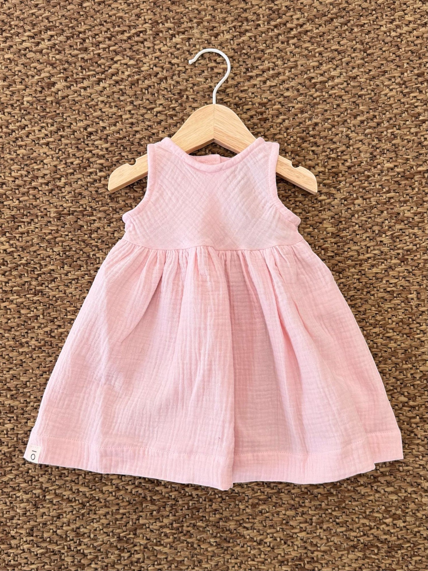 Abito Tessuto Bimba ROSA M31221/560 - NANU' BABY