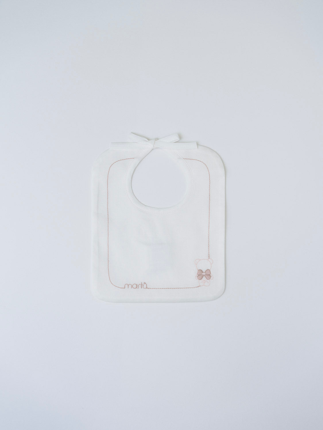 Bavetta Neonata BIANCO IN59BAV/R - NANU' BABY