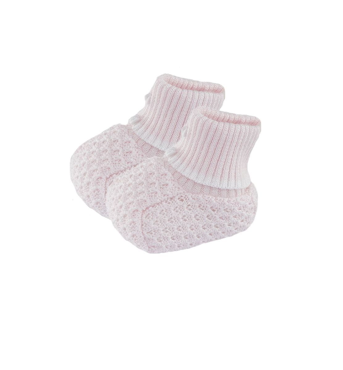 Babbucce Neonata Rosa ES13S - NANU' BABY