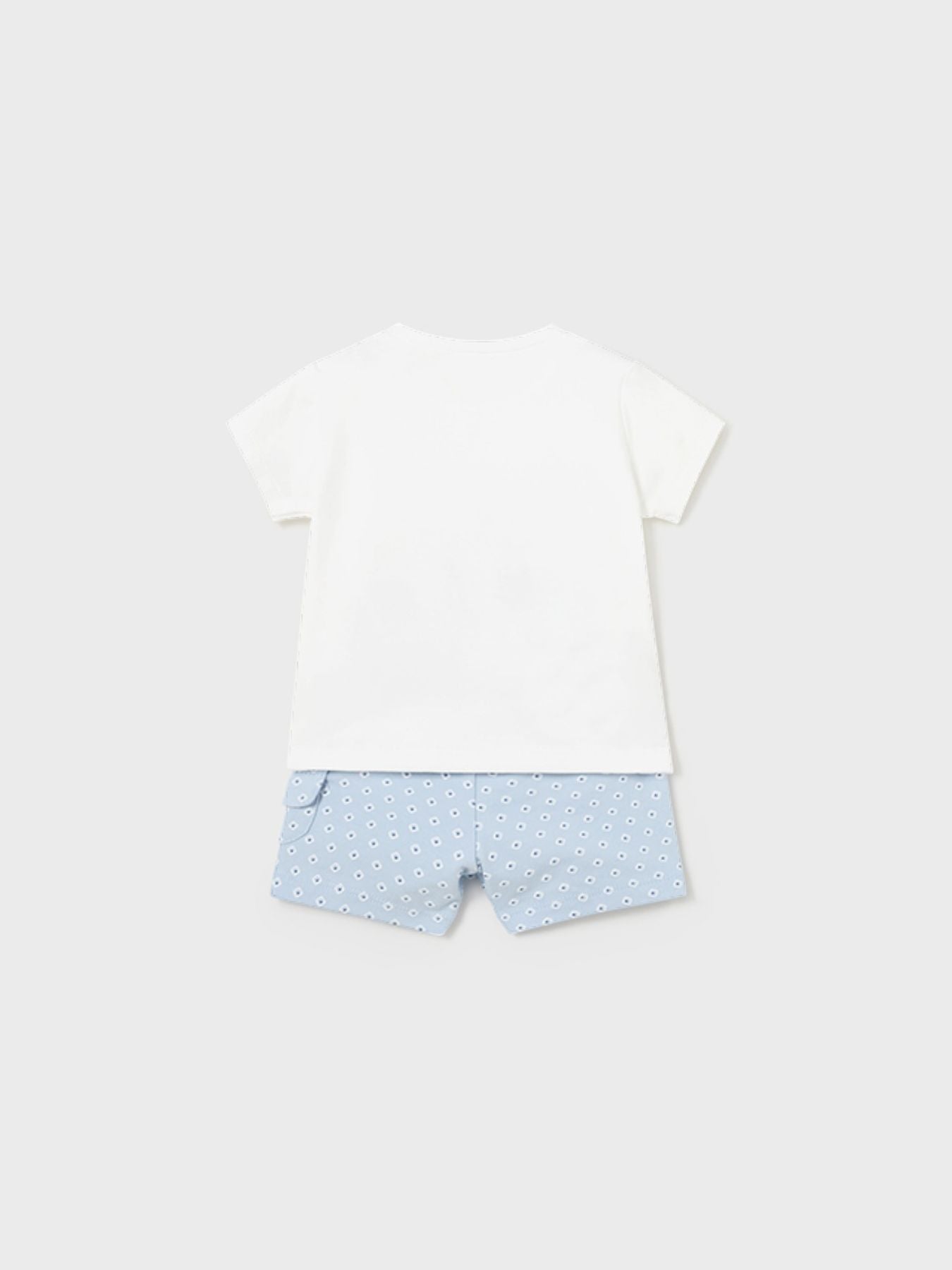 Comp 4 pezzi corto Bimbo CIELO 1625/C - NANU' BABY