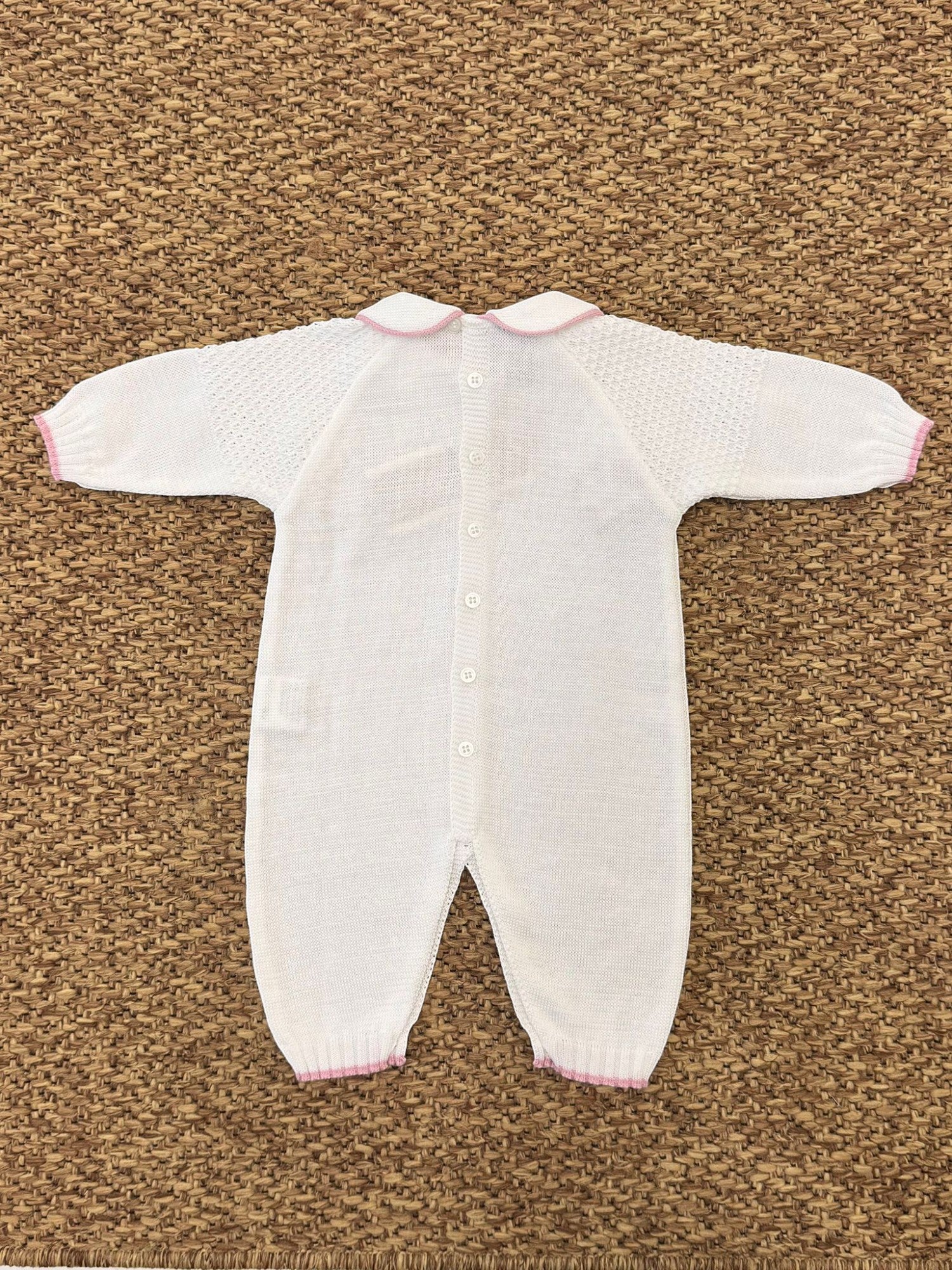 Tutina Neonata BIANCO EB2410 - NANU' BABY