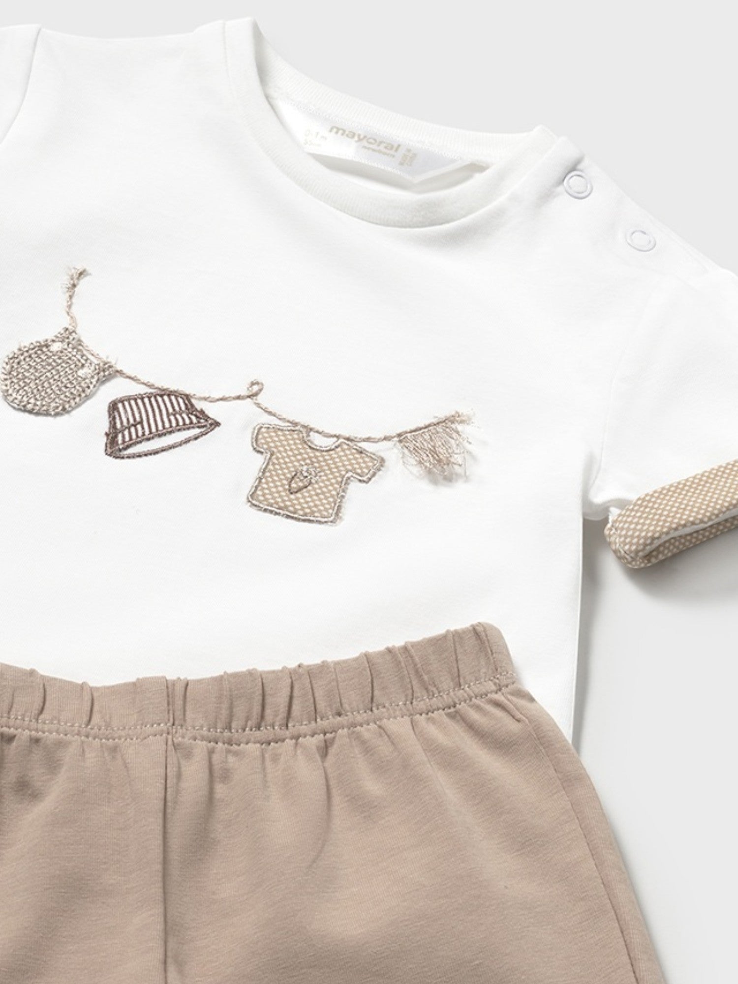 Completo punto 4 pezzi Bimbo BEIGE 1610 /BE - NANU' BABY