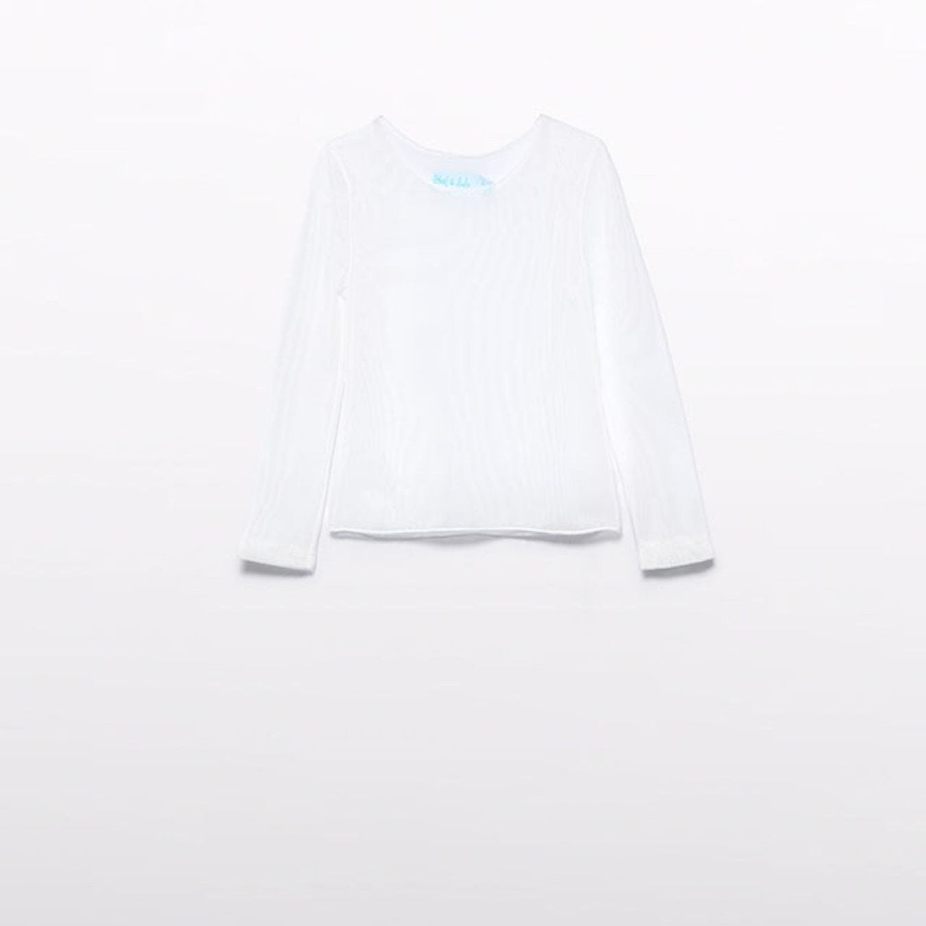Magliette m/l tulle elastico Bimba PANNA 5669/P - NANU' BABY