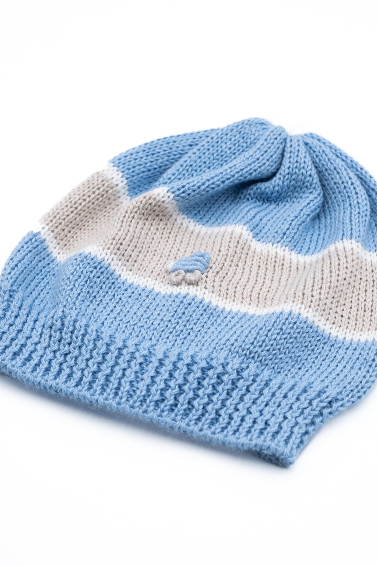Cuffia Macchinina Neonato CIELO VIAREGGIO 1371 - NANU' BABY