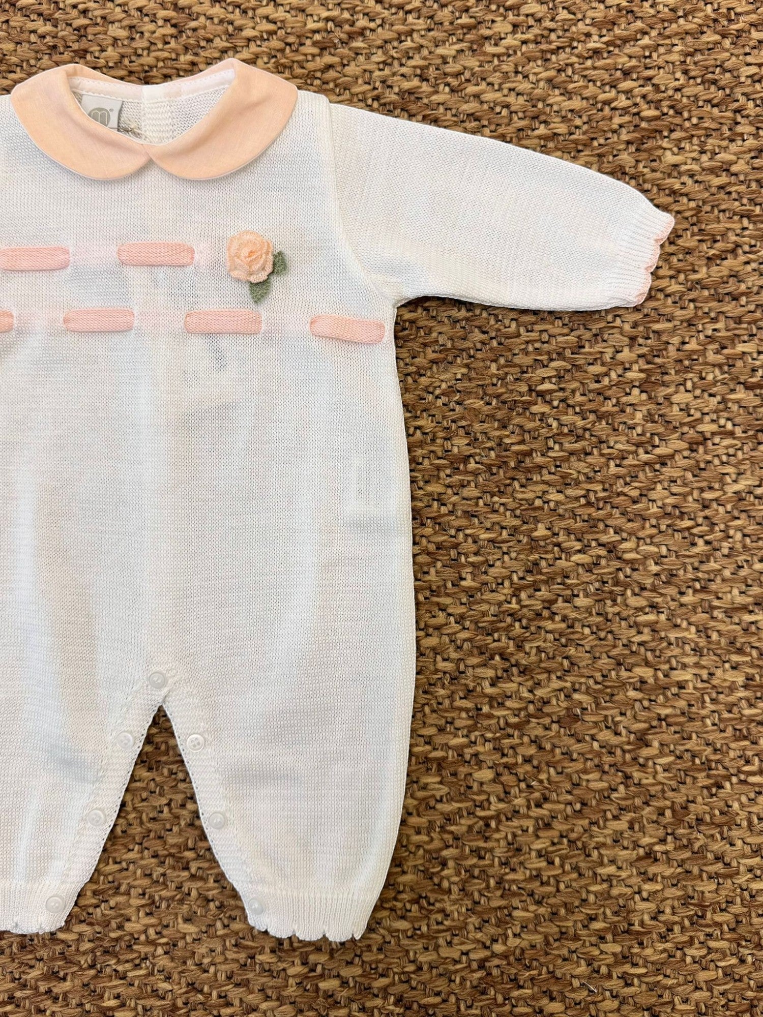 Tutina Neonata VANIGLIA EB1210 - NANU' BABY