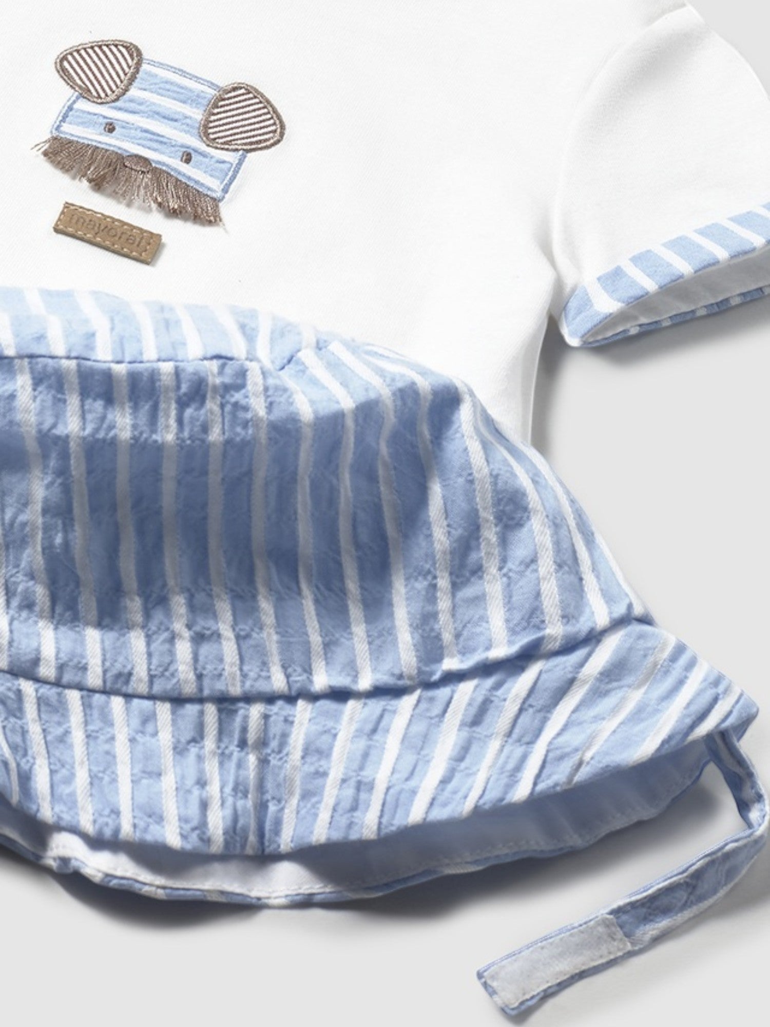 Completo pantalone maglietta cappe Bimbo CIELO 1201 /C - NANU' BABY