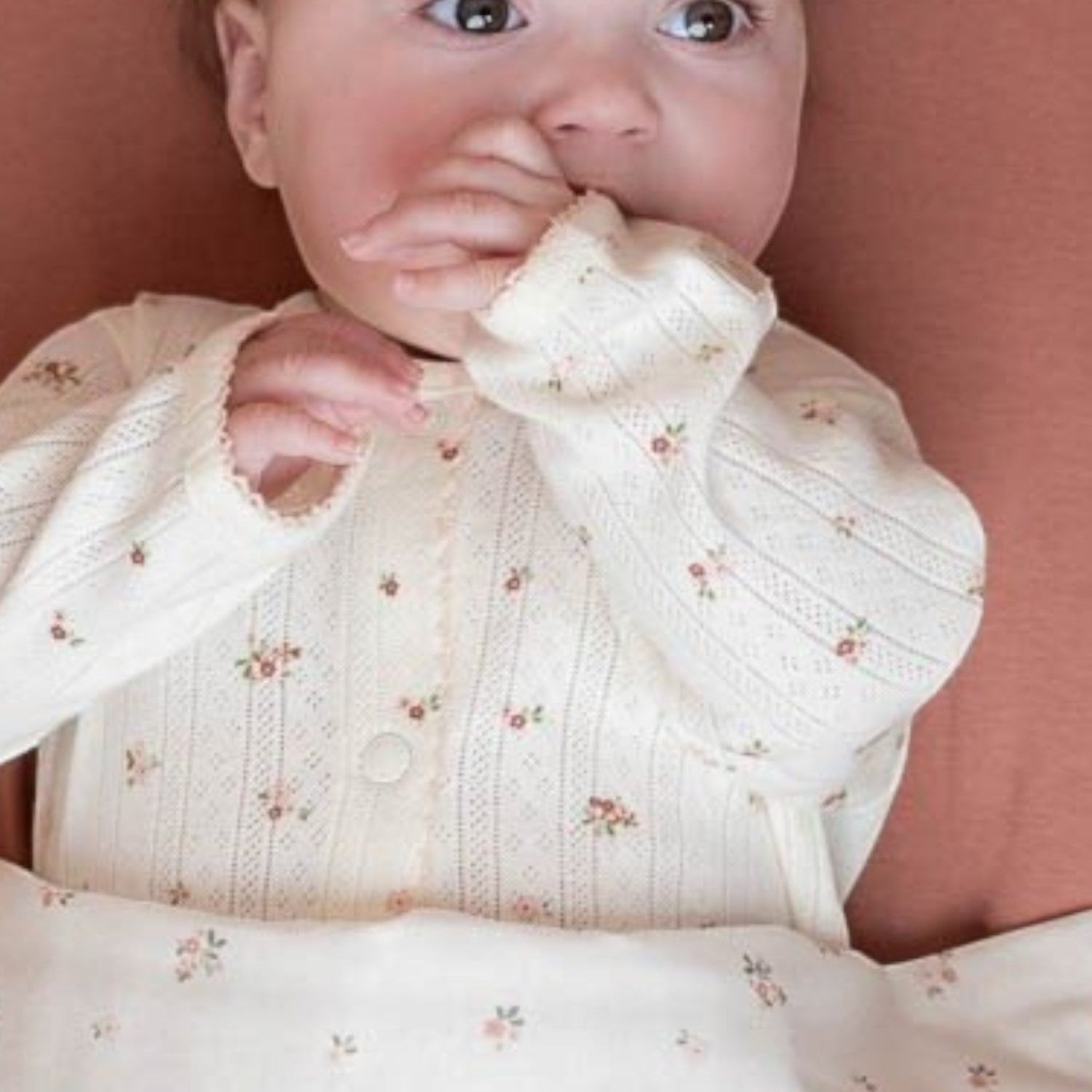 Coperta trapuntata per culla Neonata BIANCO TE12294031 - NANU' BABY