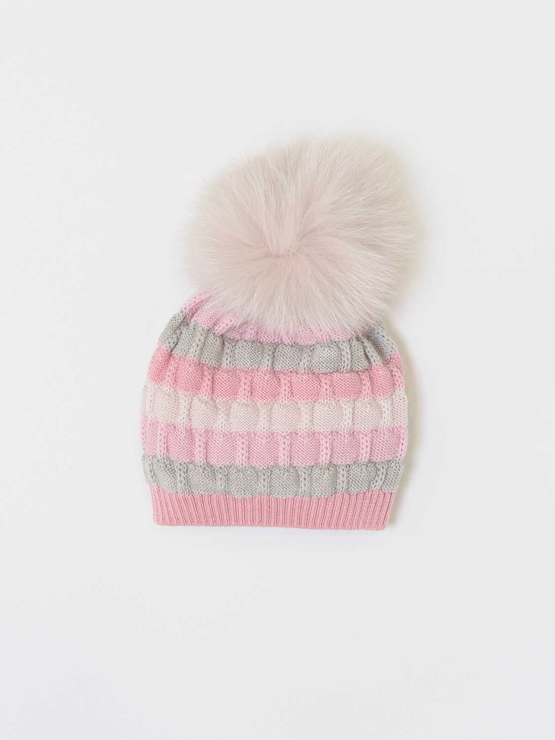 Cuffia Neonata Colore:ROSA IN2371/R - NANU' BABY
