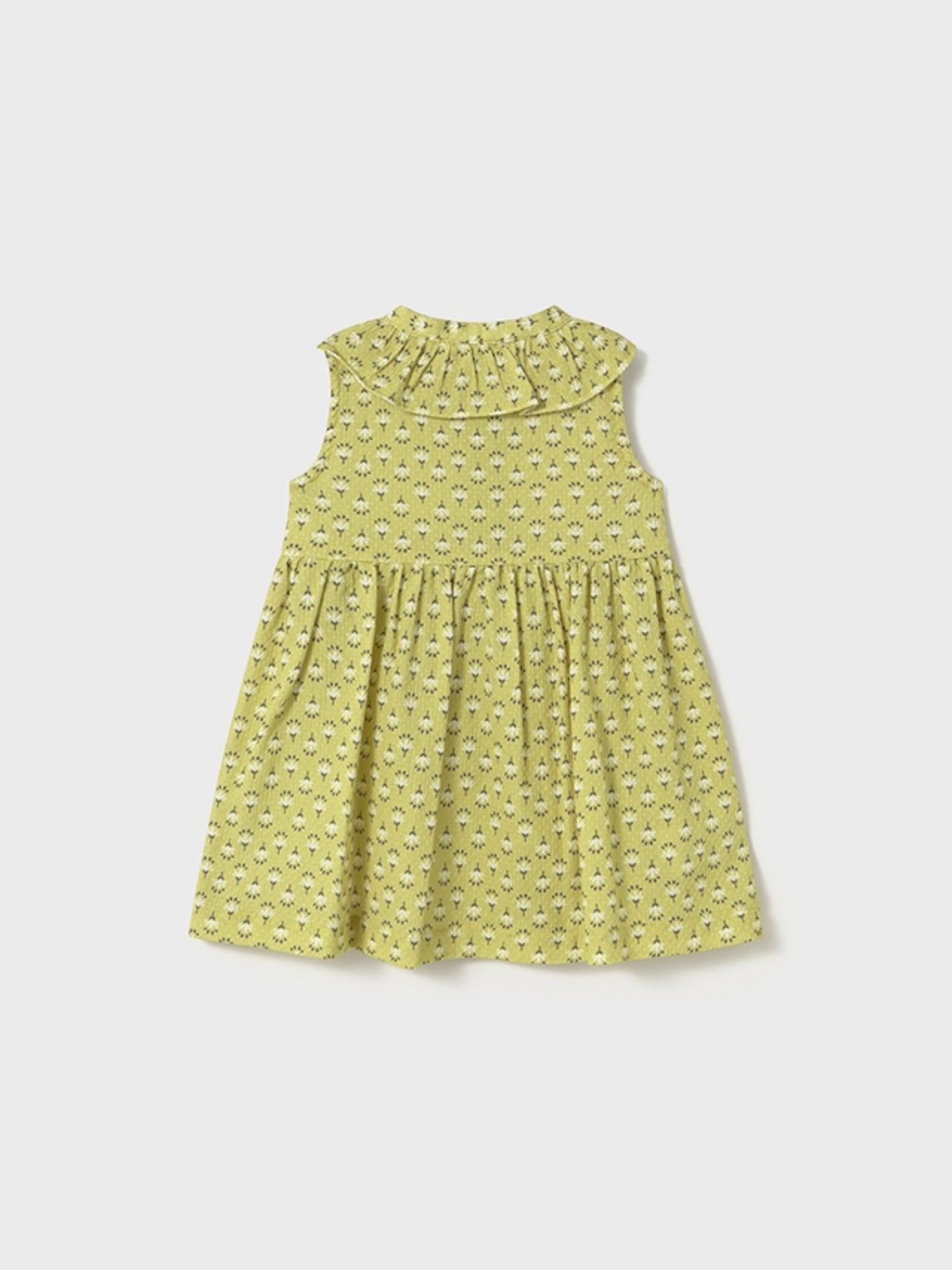 Vestitino bretelline stampato Bimba VERDE 1921/78 - NANU' BABY