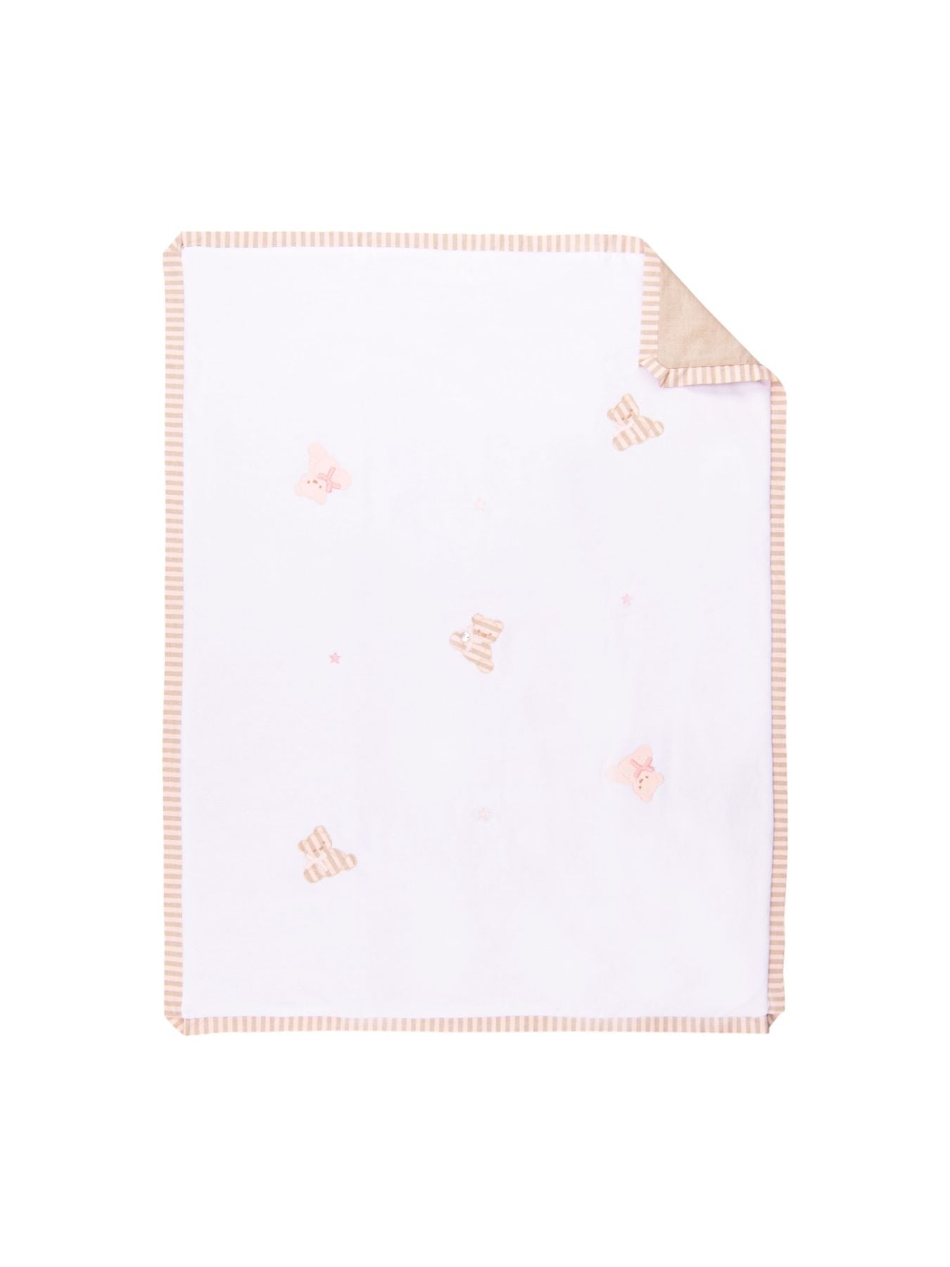 Coperta Neonata BIANCO EP6881F - NANU' BABY