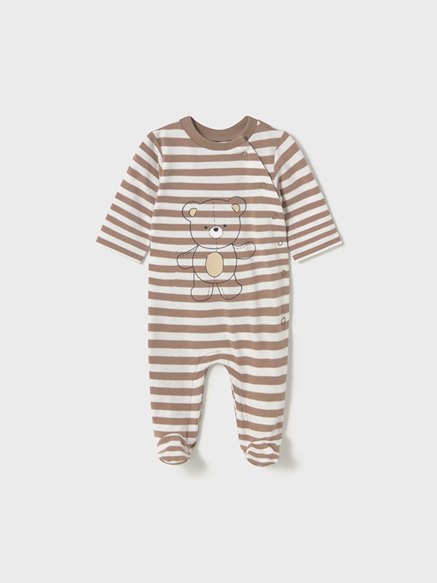 Set 2 pagliaccetti lunghi Neonato MARRONE 1709 /M - NANU' BABY