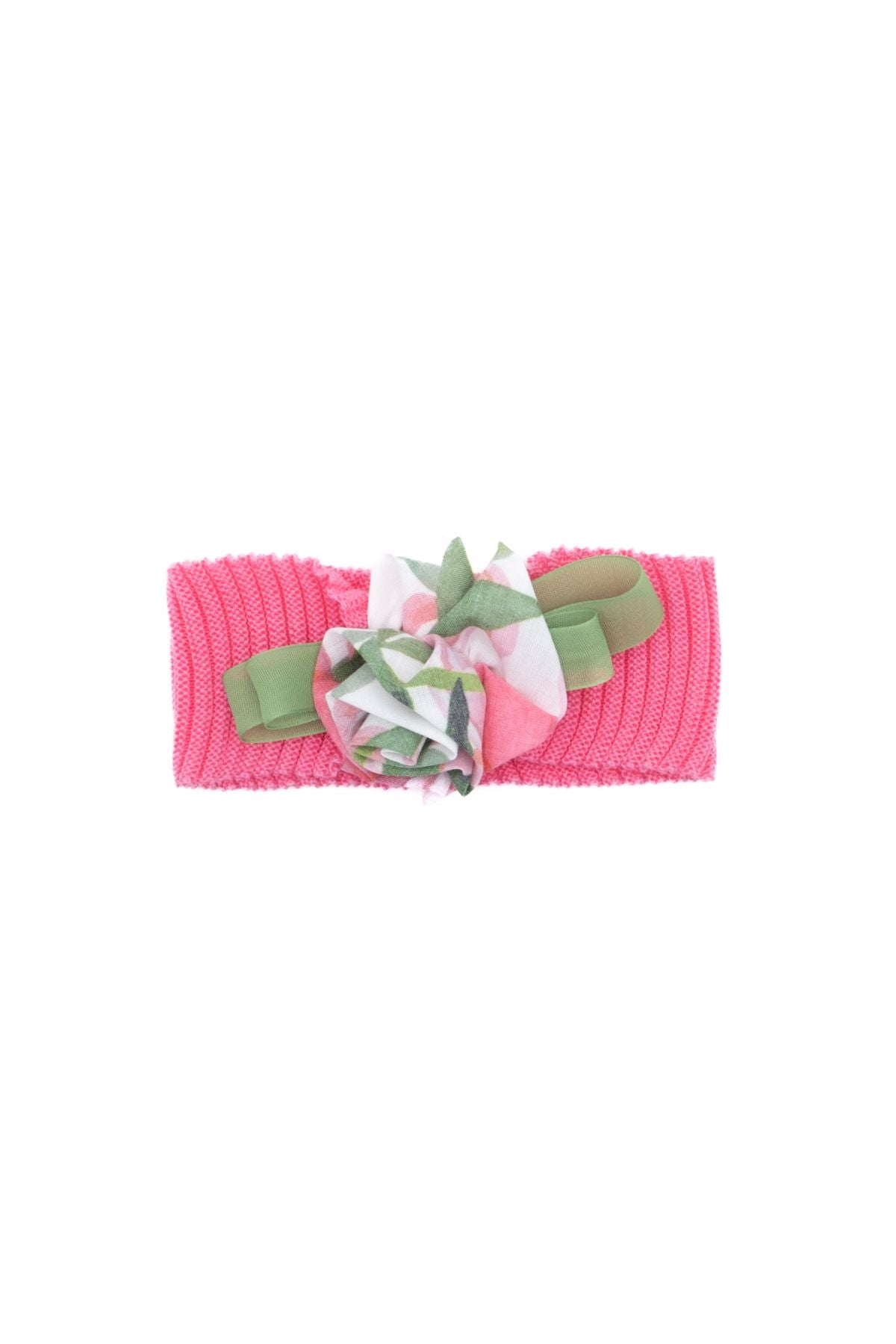 Fascia filo di cotone Fiore Bimba ROSA EM809FA - NANU' BABY