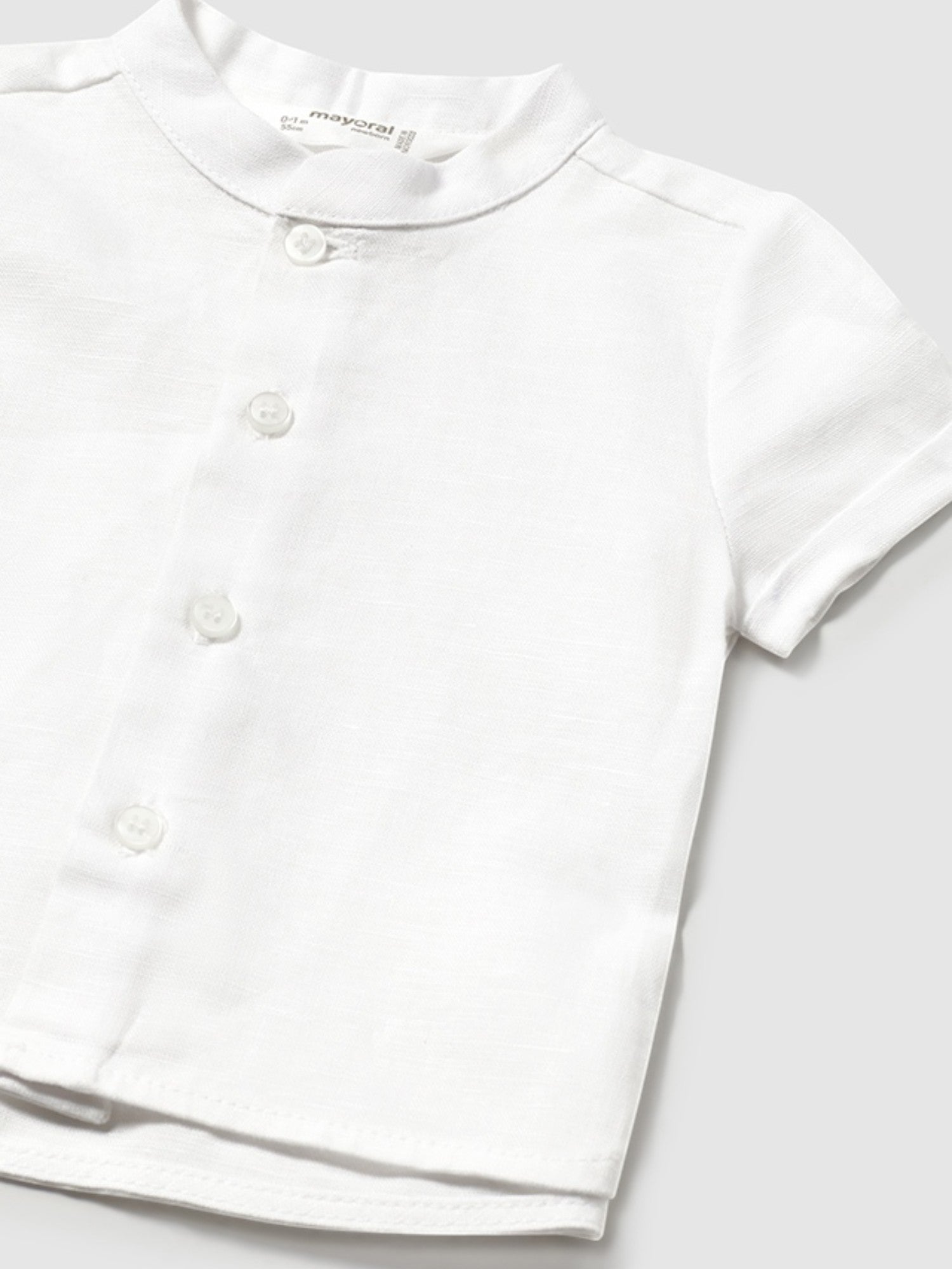 camicia manica corta Bimbo BIANCO 1101 /B - NANU' BABY