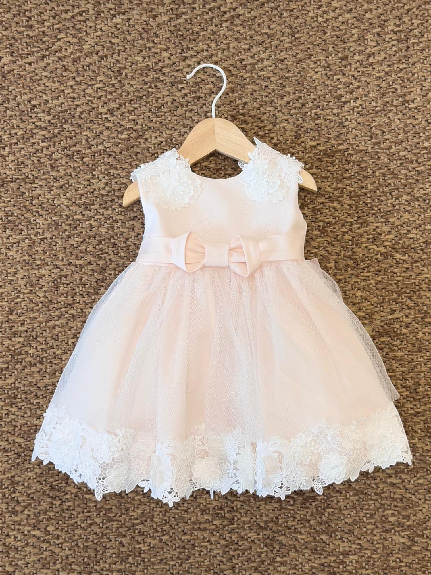 Abito Cerimonia Bimba ROSA FB083/R - NANU' BABY