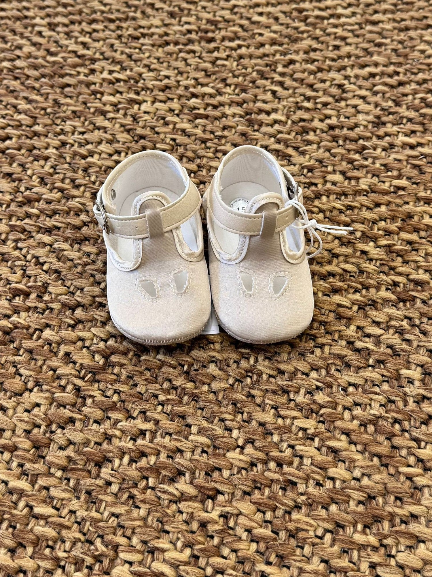 Scarpe cerimonia Bimbo BEIGE SM4153/T95 - NANU' BABY