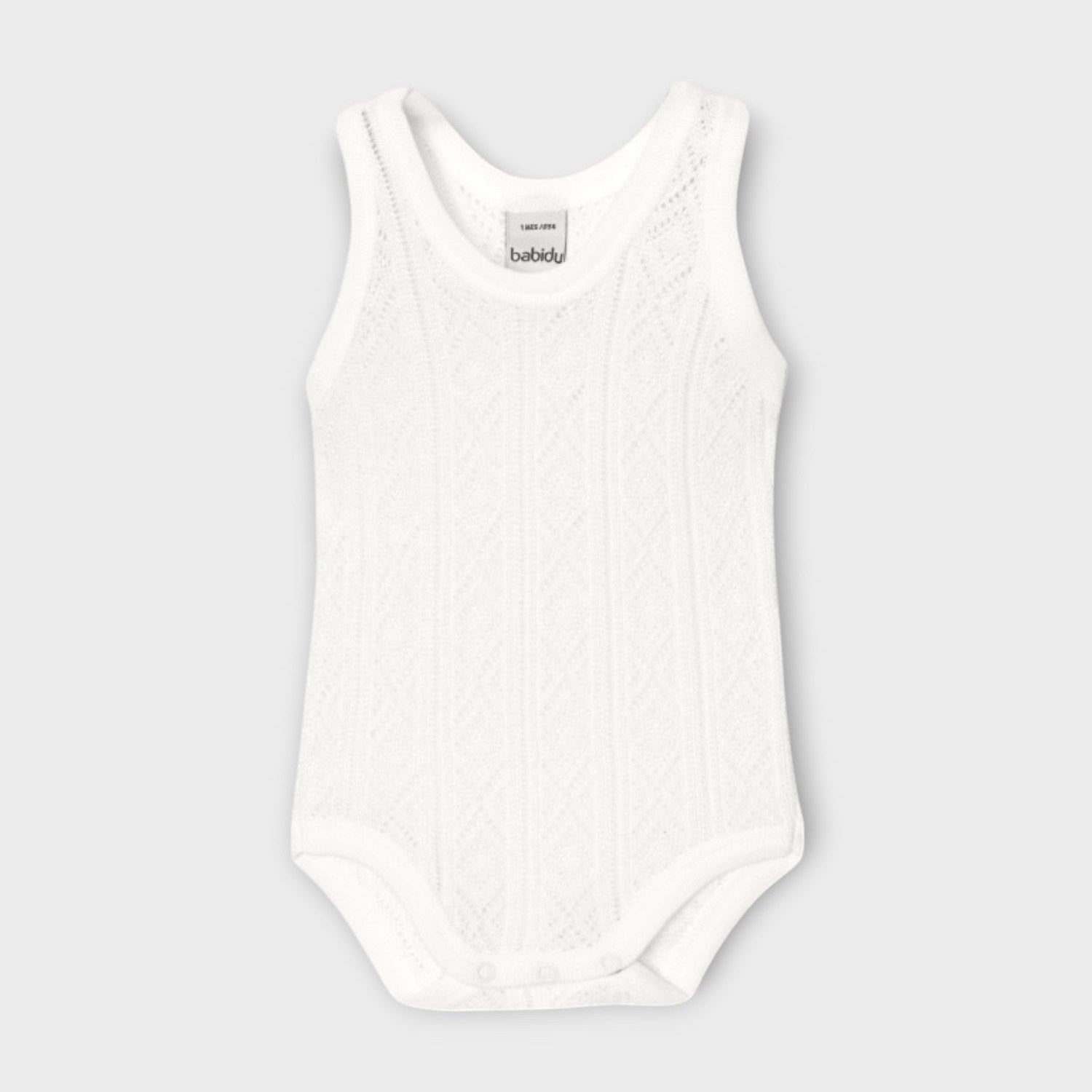 Body Intimo Neonato BIANCO 1013 - NANU' BABY