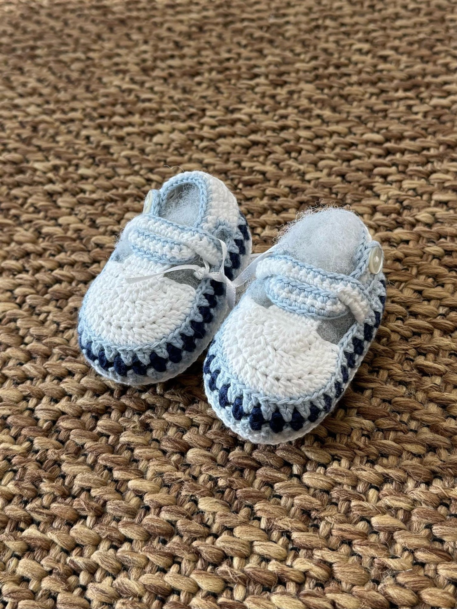 Babbucce Bianco Neonato Bianco BILLY/780 - NANU' BABY