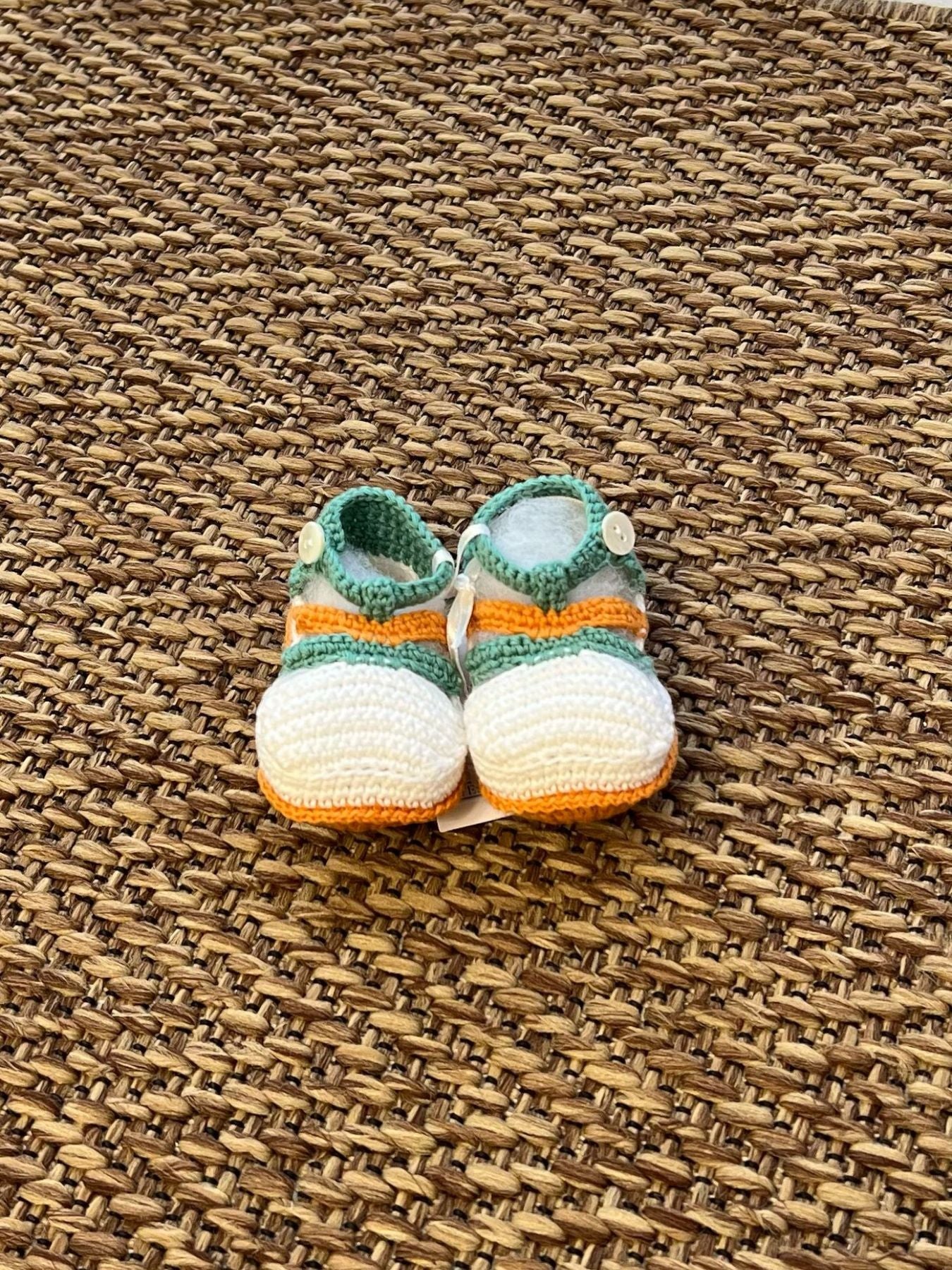 Babbucce Neonato VERDE CETIN/SC-V - NANU' BABY