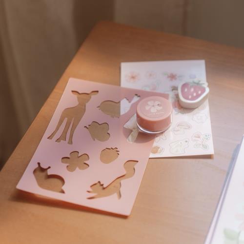 Set cancelleria Fairy Garden Rosa 126091 - NANU' BABY