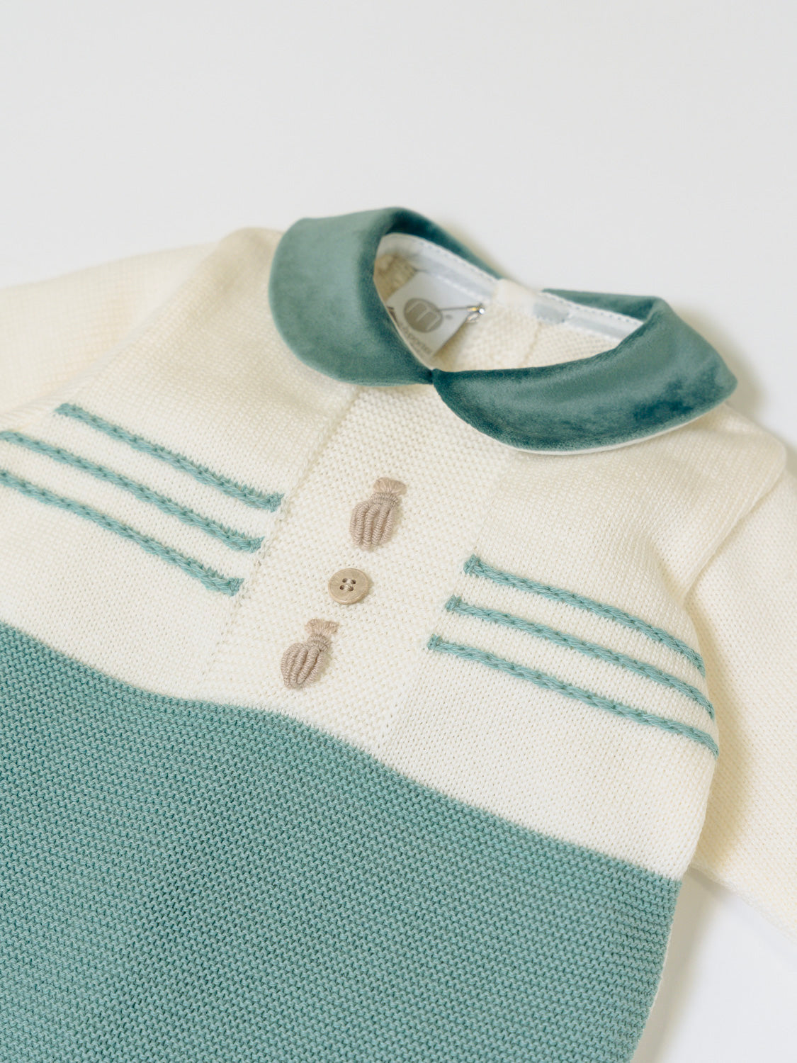 Tutina Neonato VANIGLIA IN6610 - NANU' BABY