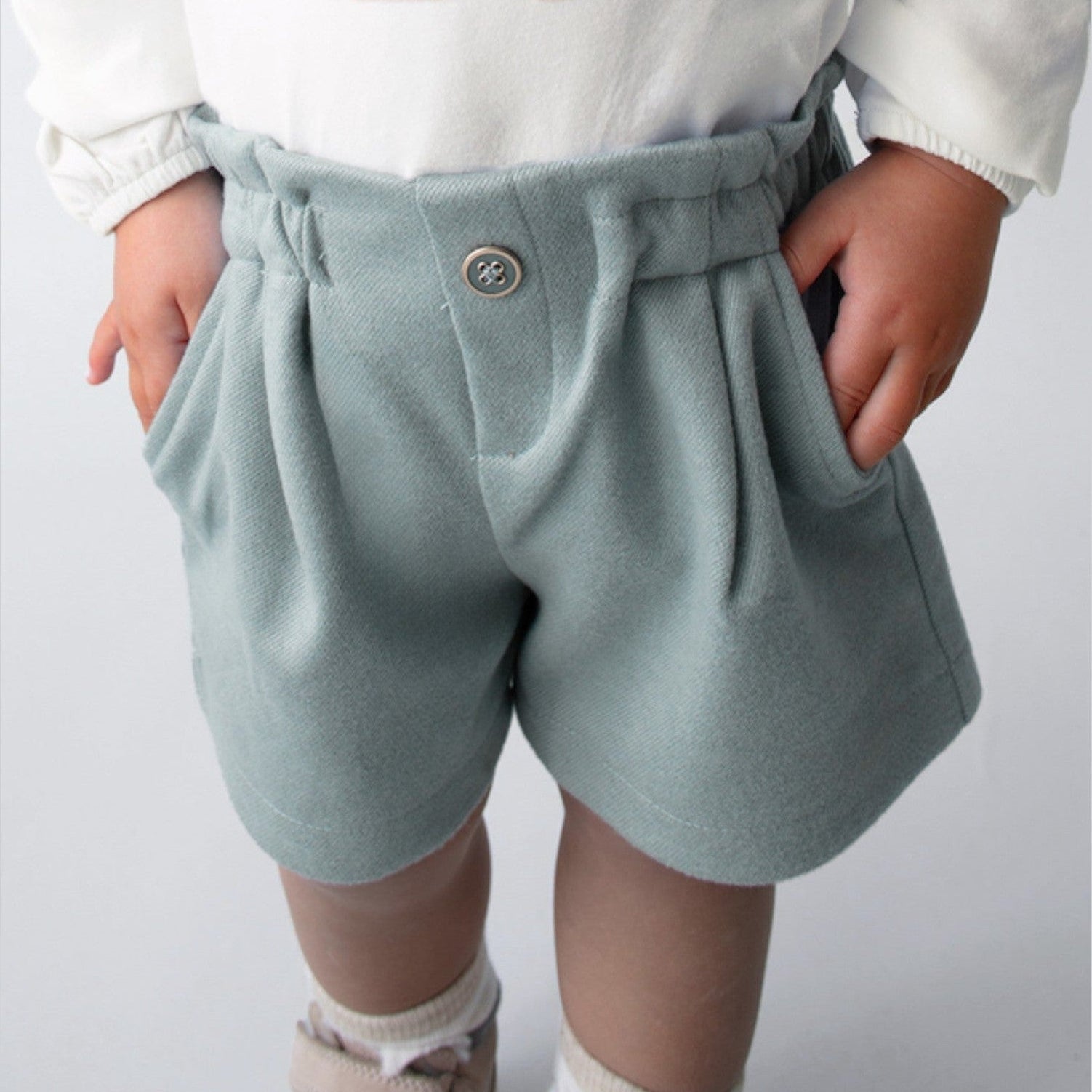Bermuda punto twill Bimba CIELO 2261/15 - NANU' BABY