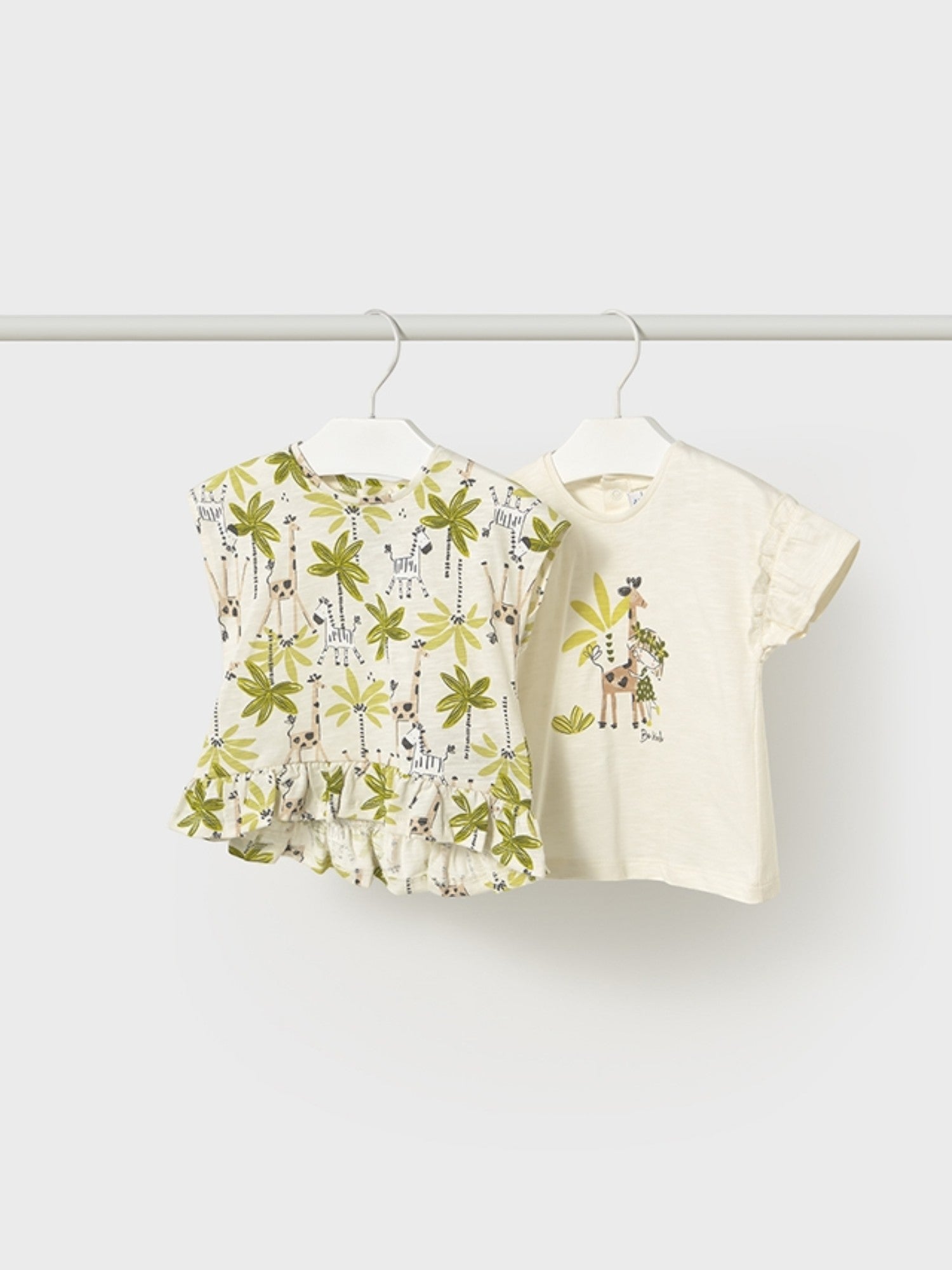 Set 2 maglie m/c Bimba BIANCO 1047/63 - NANU' BABY