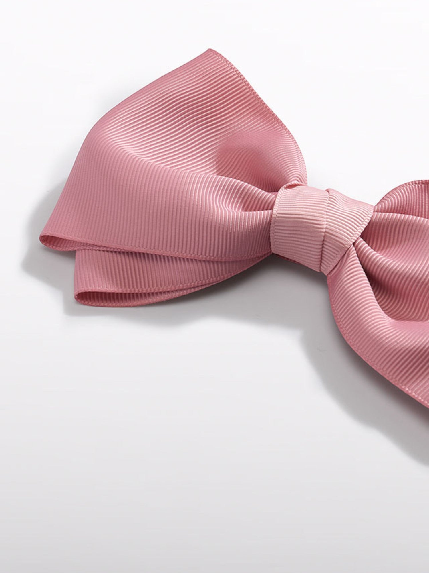 Fermaglio fiocco doppio ROSA 5440 /69 - NANU' BABY