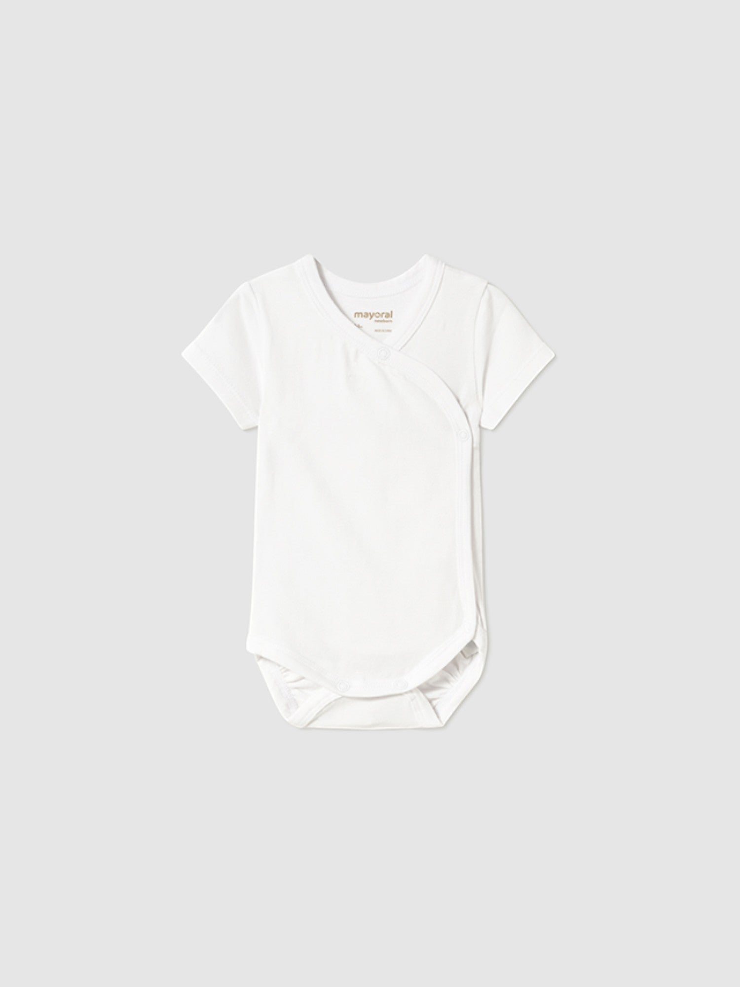 Body manica corta Neonato BIANCO 1703 /B - NANU' BABY