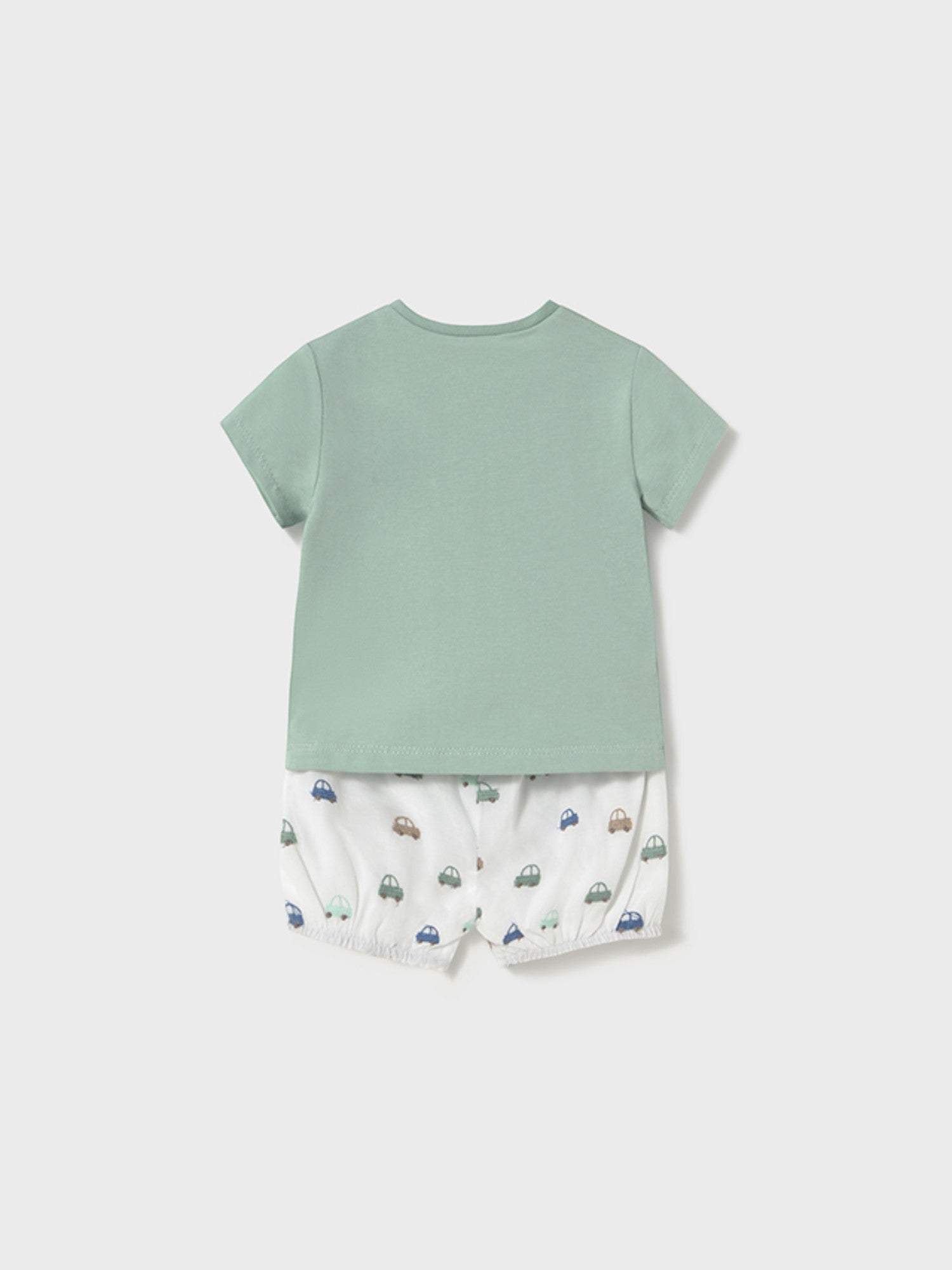Completo pantalone corto Bimbo VERDE 1204 /V - NANU' BABY