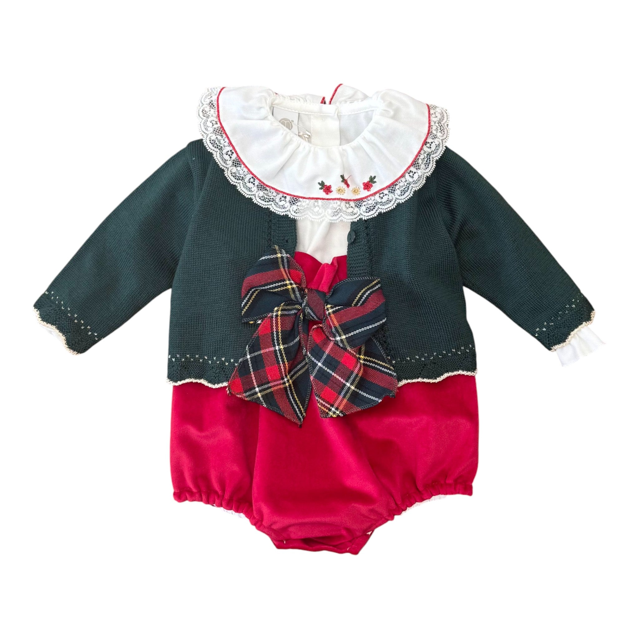 Completo Cerimonia Bimbo VERDE IM32160
