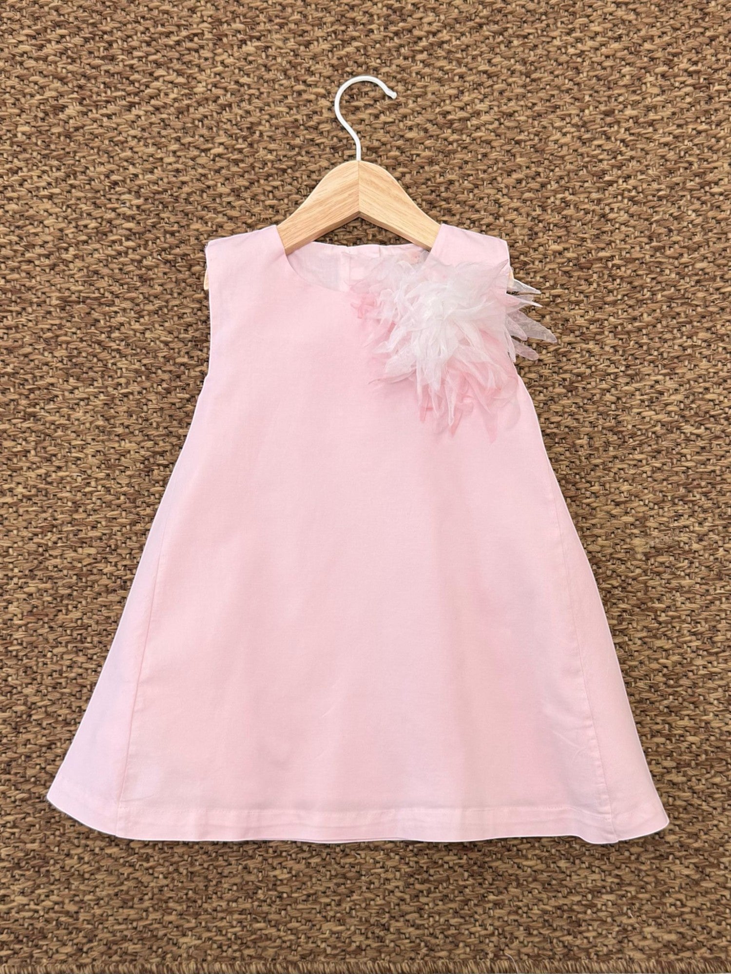 Abito Tessuto Bimba ROSA M31223/560 - NANU' BABY