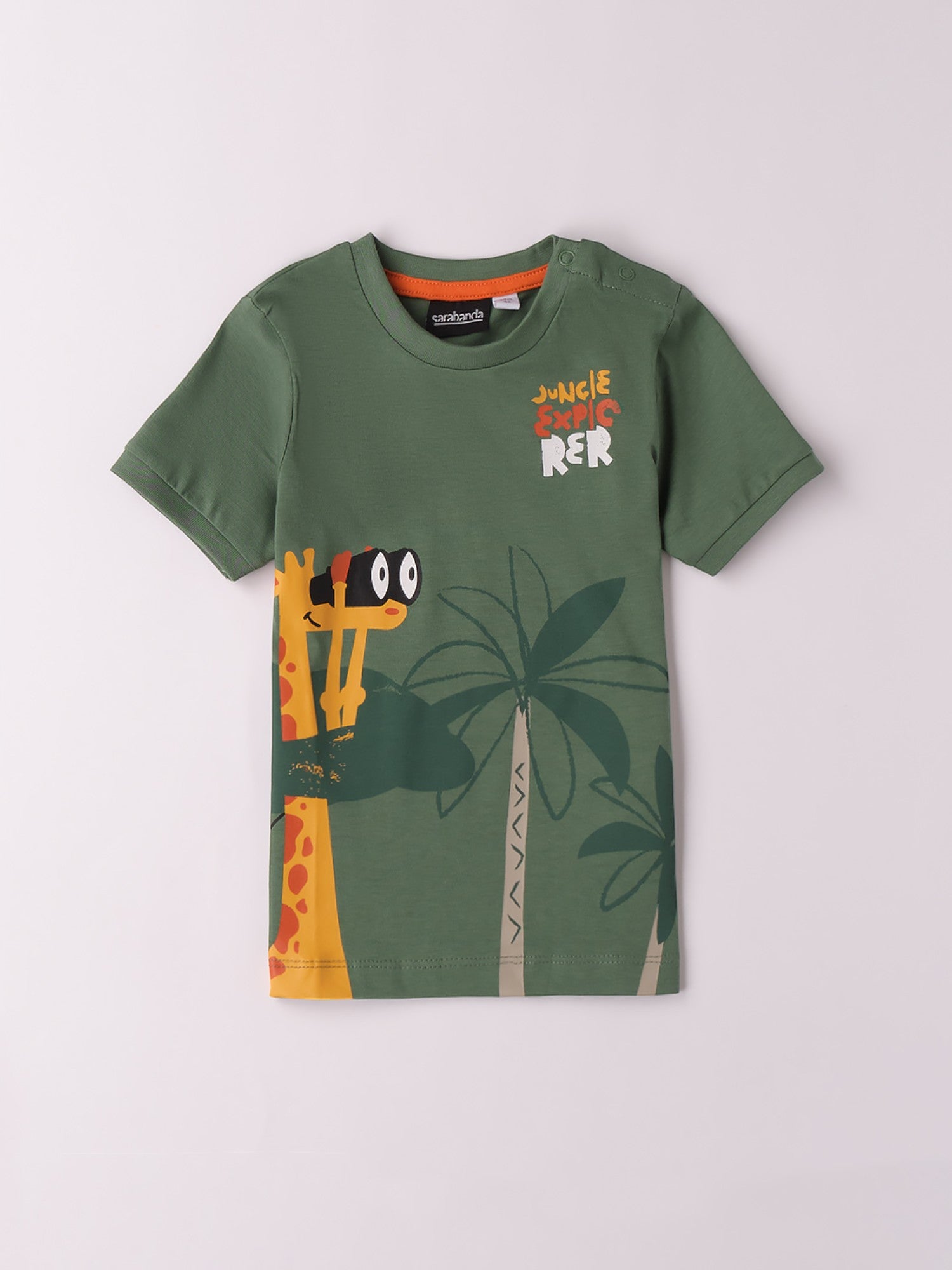 T-shirt Bimbo VERDE 0B111/4723 - NANU' BABY