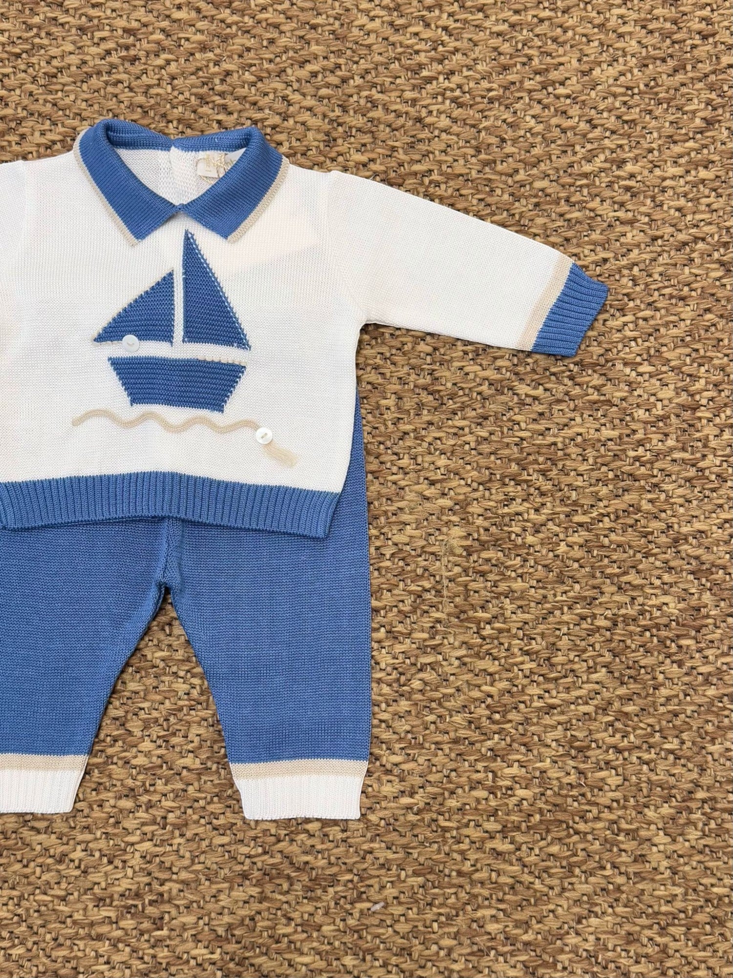 Completo nascita Neonato AZZURRO 7619/A - NANU' BABY