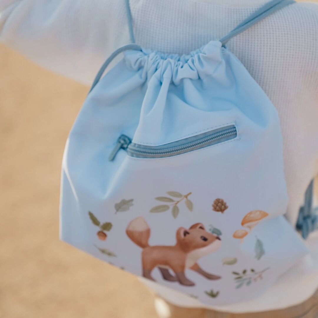 Borsa Forest Friends Blu LD4915 - NANU' BABY