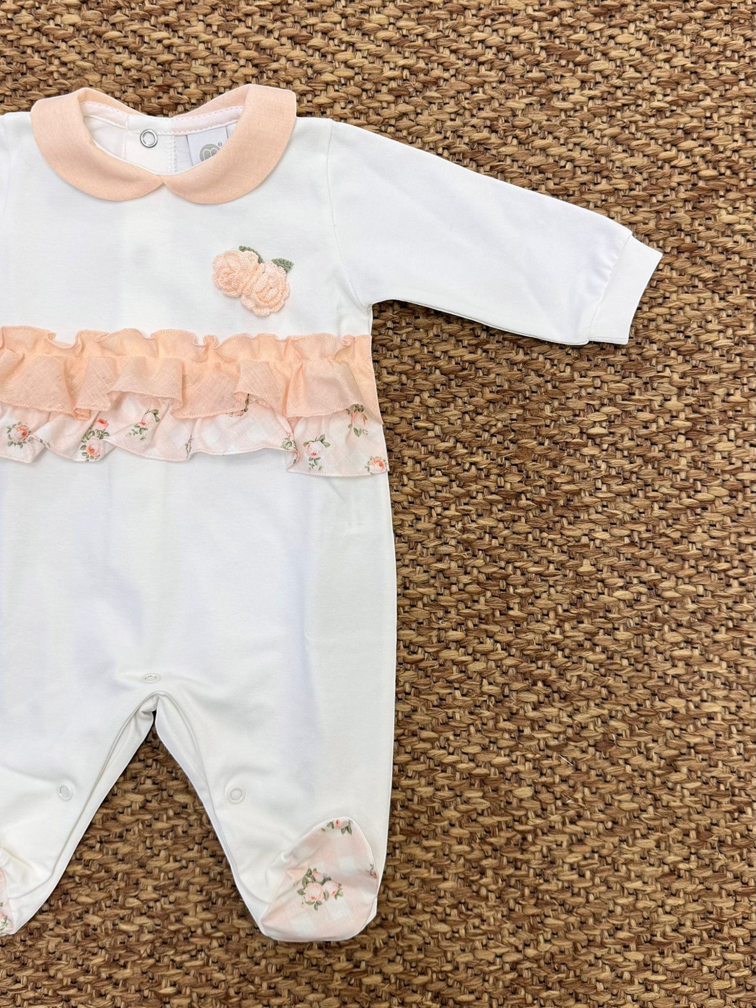 Tutina Neonata ARANCIO EB1314BIS - NANU' BABY