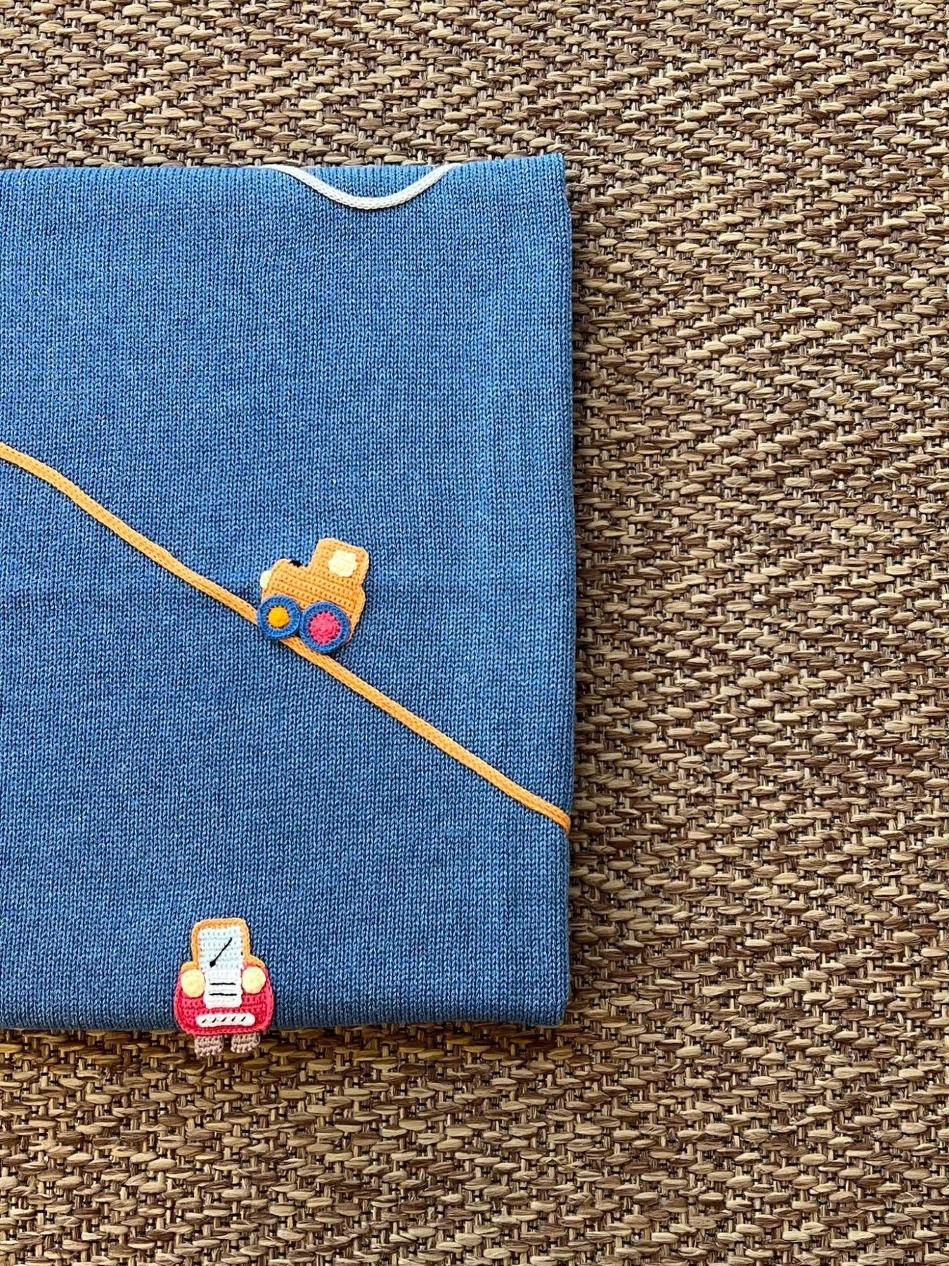Coperta Neonato BLU CETIN/CO - NANU' BABY