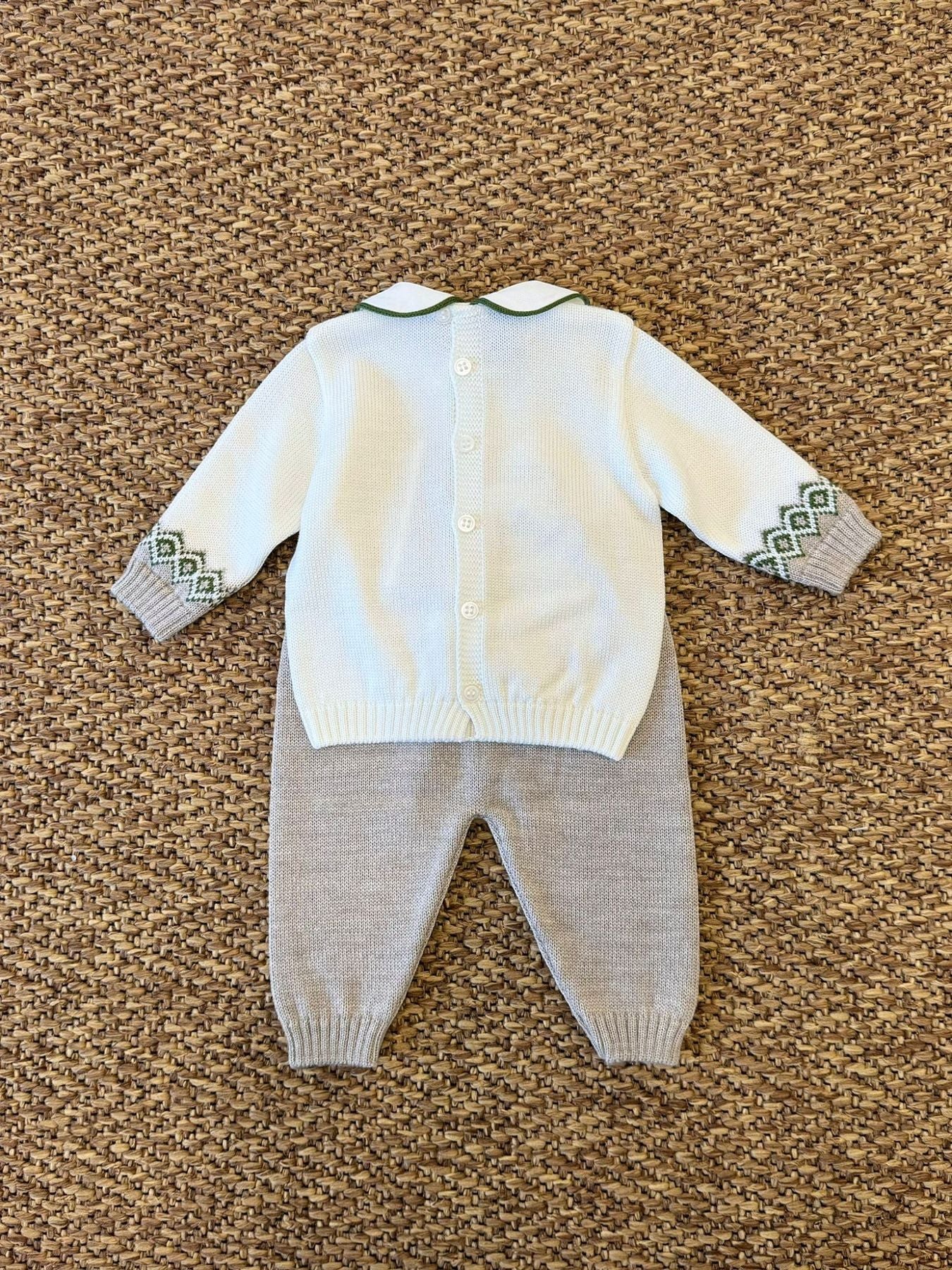 Completo nascita Orsetto Neonato VANIGLIA IB5150/V - NANU' BABY