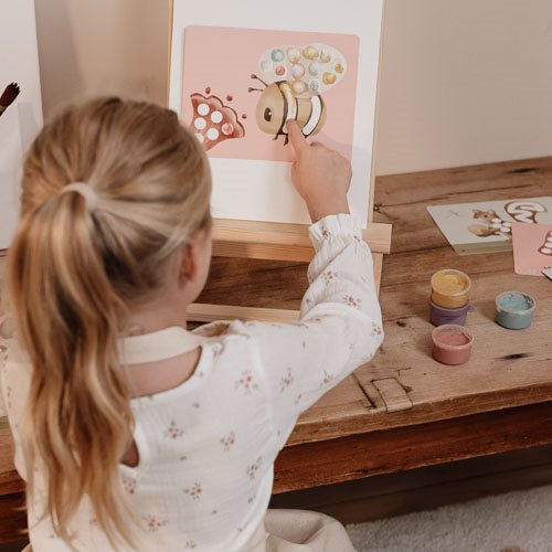 Set pittura con le dita Fairy Garden Rosa 126121